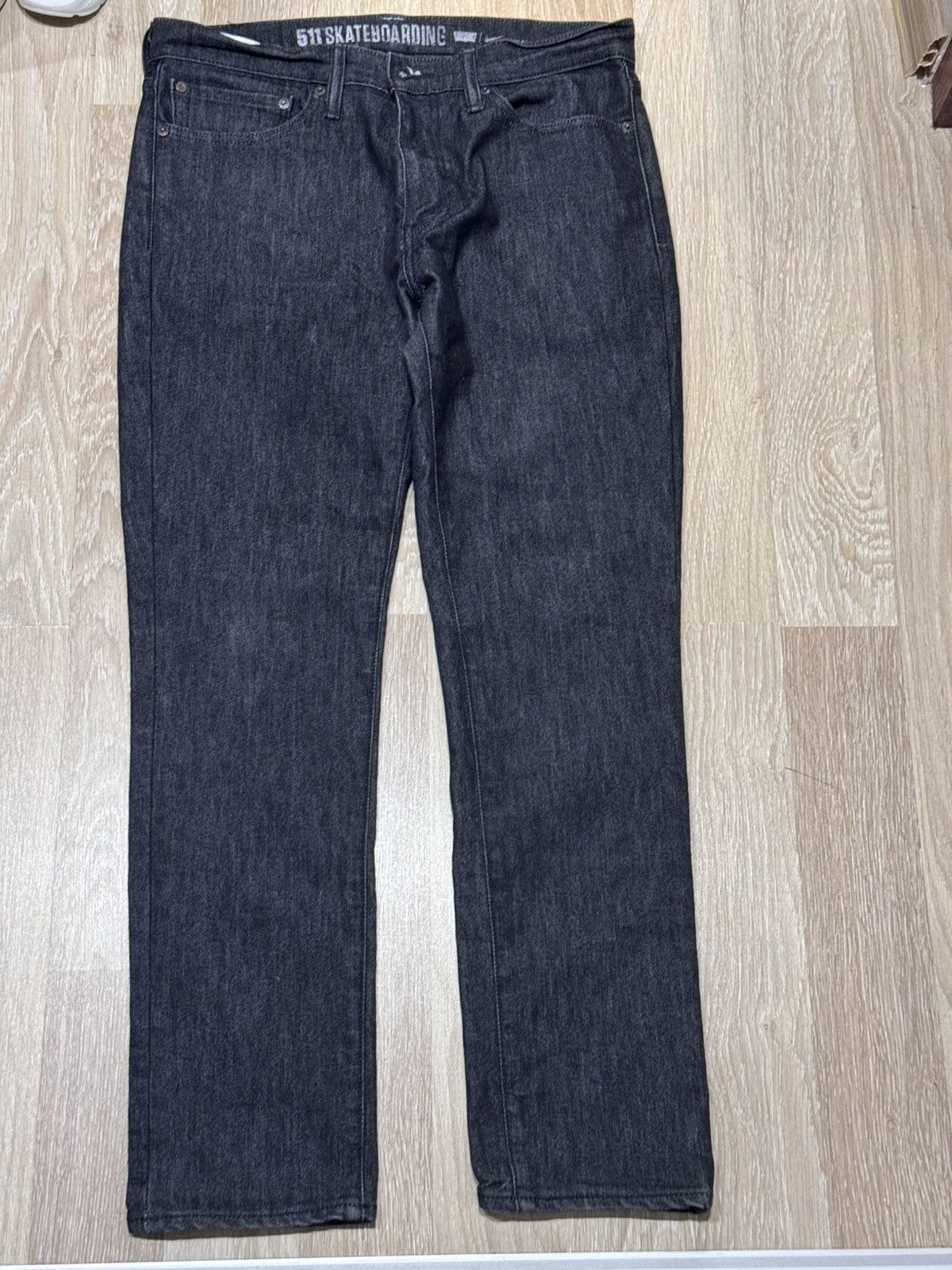 Levi's × Nike Levi's x Nike SB Skateboarding Men's 511 Denim Jeans 34x32 B Size US 34 / EU 50 - 3 Thumbnail