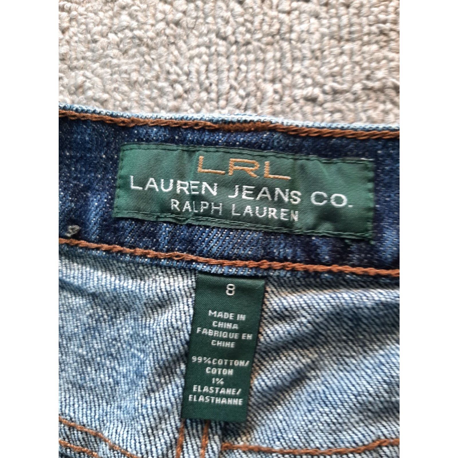 Ralph Lauren Lauren Ralph Lauren Polo Jeans Size 8 Dark Wash Denim Boot Cut Blue Women Regular Jeans Size 30" / US 8 / IT 44 - 4 Thumbnail