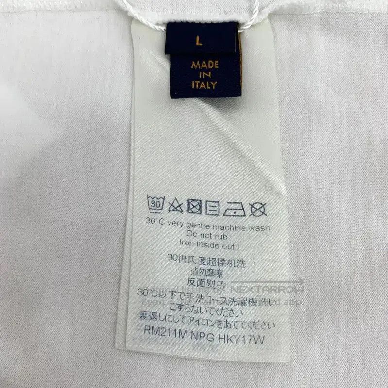 Louis Vuitton Louis Vuitton Women's White Cotton T. Size L / US 10 / IT 46 - 6 Thumbnail