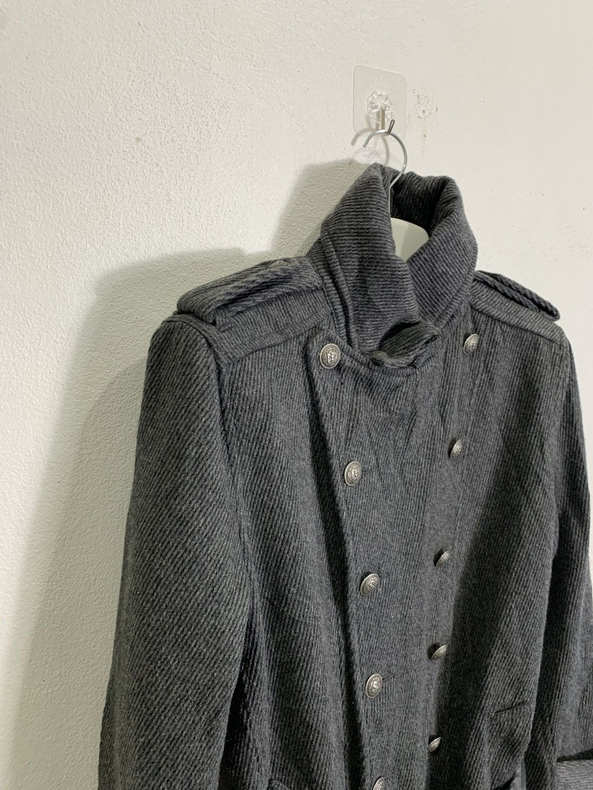 Schlussel Schlussel Double Breast Long Jacket wool Size US M / EU 48-50 / 2 - 2 Thumbnail