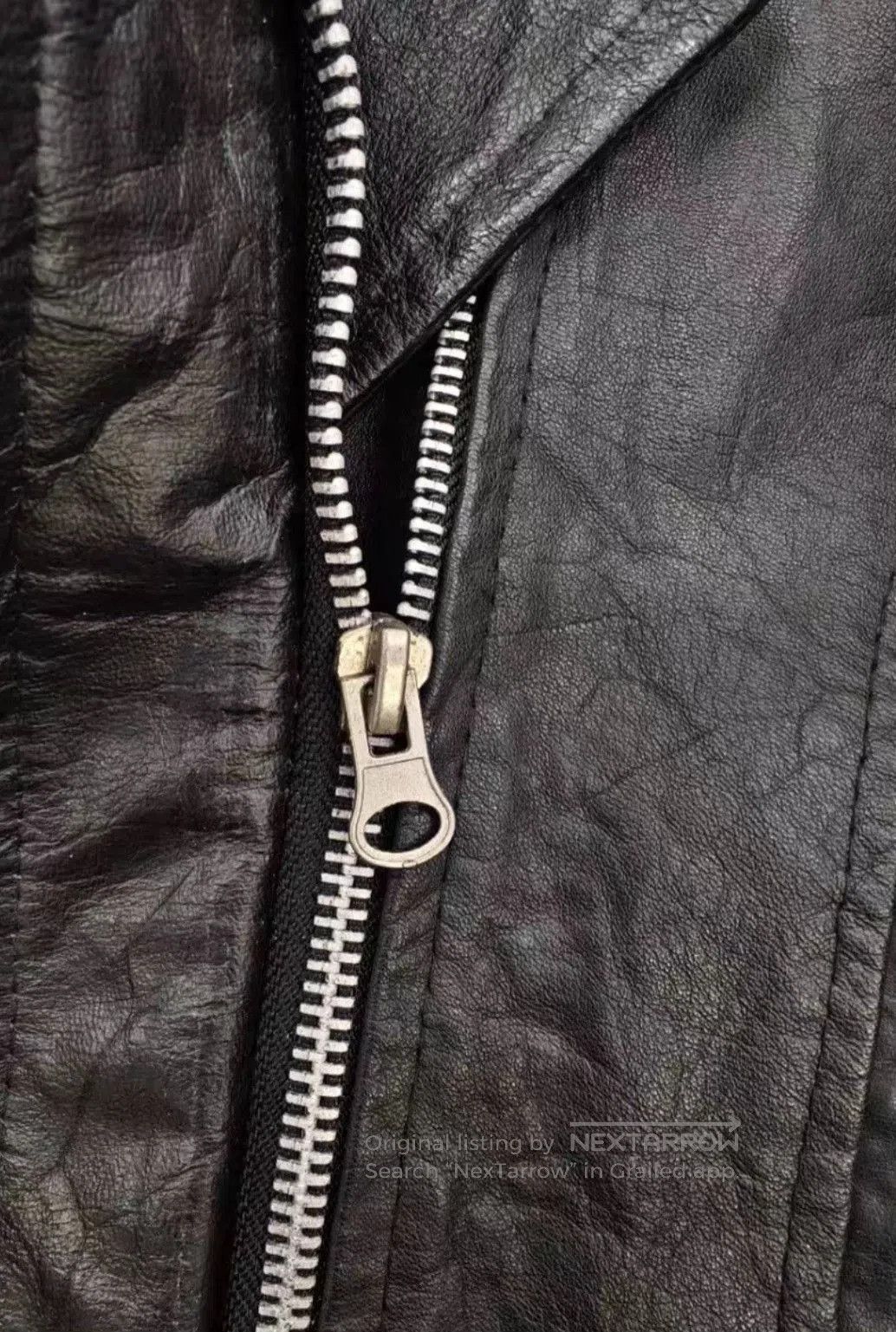 Japanese Brand NIGHTMARKET IT Graffiti Leather Jacket. Size M / US 6-8 / IT 42-44 - 5 Thumbnail
