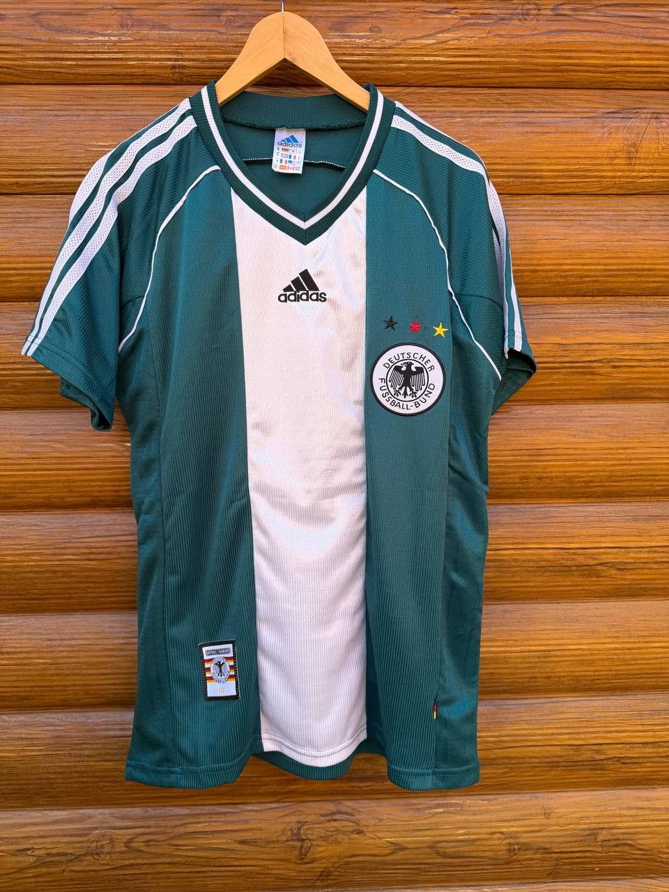 Adidas 1998-00 Germany Adidas Vintage Football Shirt Soccer jersey Size US L / EU 52-54 / 3 - 1 Thumbnail