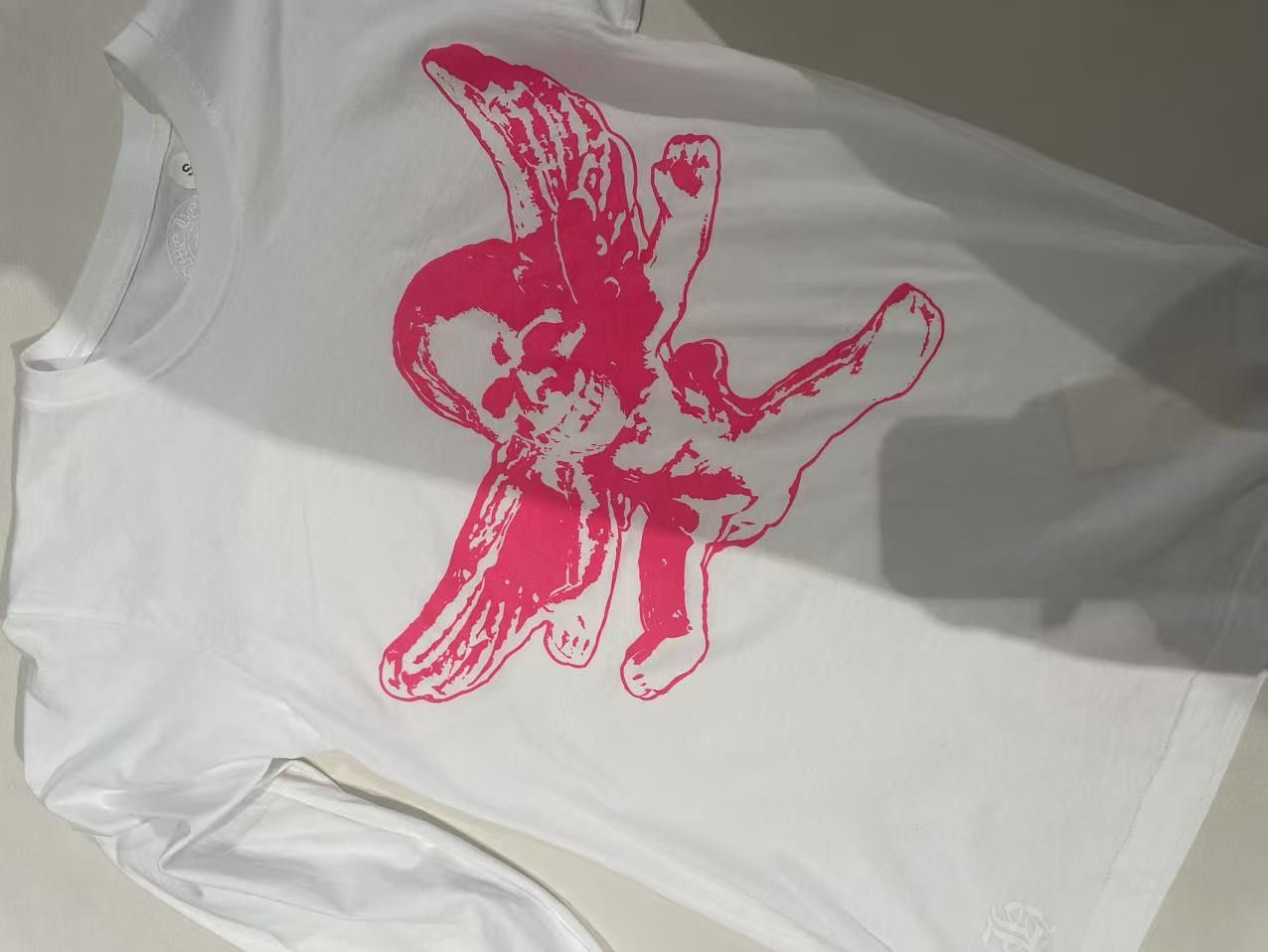 Chrome Hearts Chrome Hearts Foti White Long Sleeve T-Shirt Tee Size S / US 4 / IT 40 - 3 Thumbnail