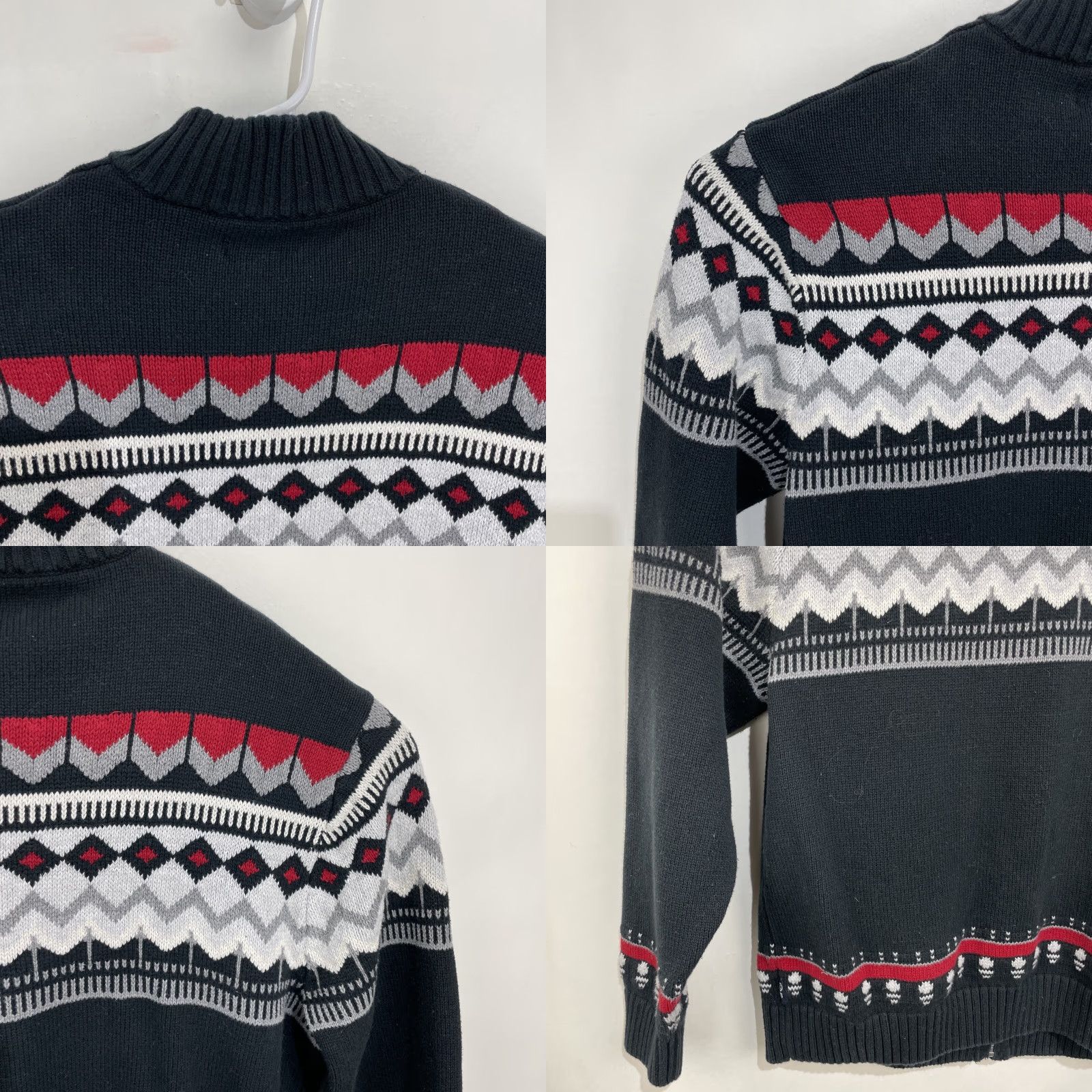 Chaps Chaps Long Sleeve Sweater Full Zip Patch Pocket Knit Cotton Jacket XXL 2XL Size US XXL / EU 58 / 5 - 9 Thumbnail