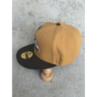 New Era 🔥 Colorado Rockies 59FIFTY Hat 2021 ASG Patch Camel/Black B Size ONE SIZE - 4 Thumbnail