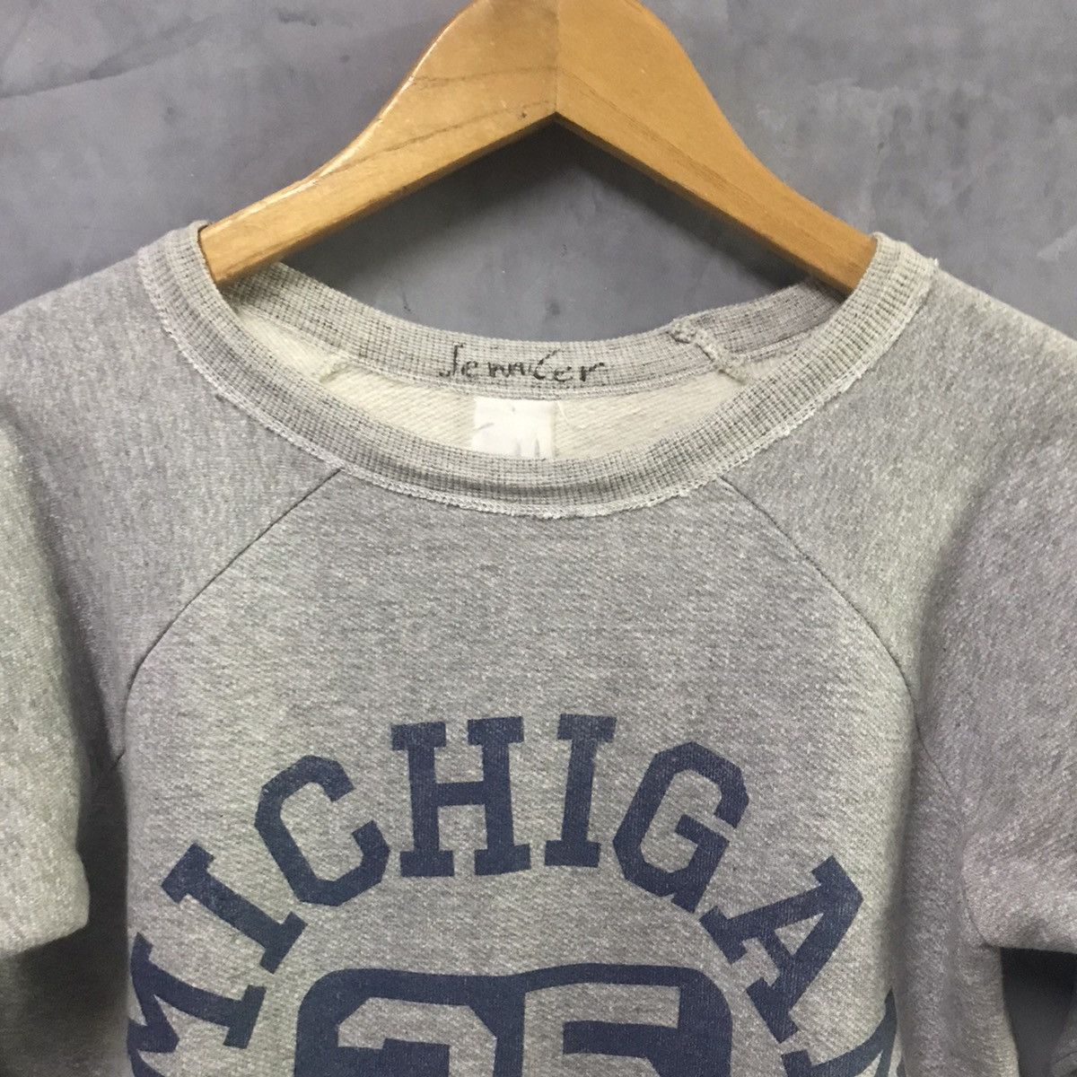 Japanese Brand Jackson Matisse - MICHIGAN 35 Printed Sweatshirt Size US XS / EU 42 / 0 - 4 Thumbnail