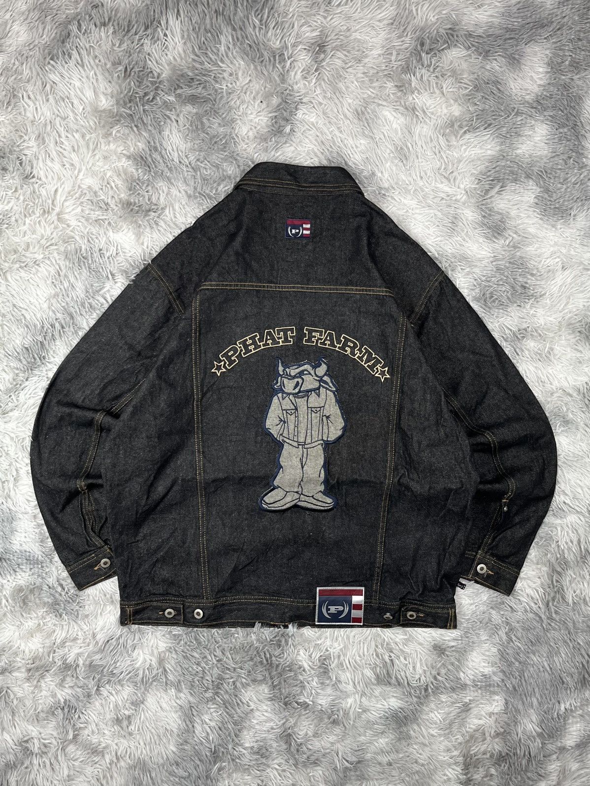 Phat Farm vintage Y2K,90s Phat Farm denim jacket Size US L / EU 52-54 / 3 - 2 Thumbnail