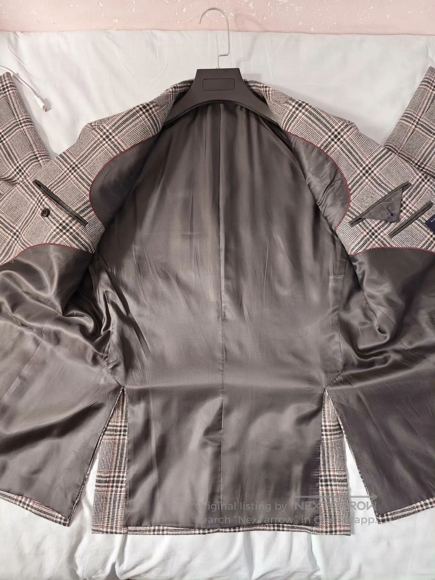 SCABAL Custom Gray Wool Flannel Suit. Size US XL / EU 56 / 4 - 6 Thumbnail