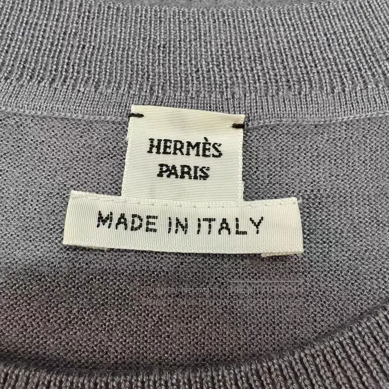 Hermes Hermes Cashmere and Silk Blended Knit Sweater Size XS / US 0-2 / IT 36-38 - 3 Thumbnail