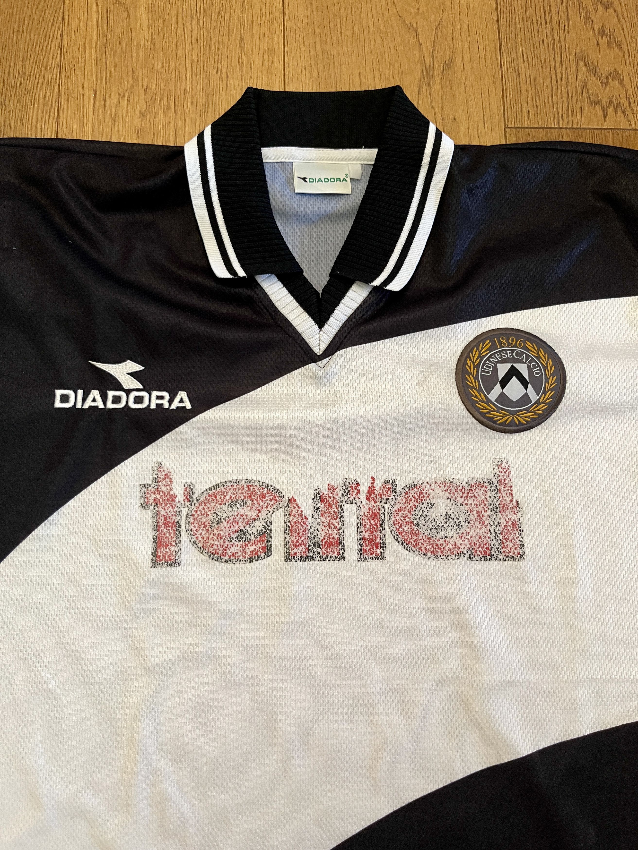 Diadora Vintage 1998 Udinese Calcio Diadora Soccer Jersey XL Size US XL / EU 56 / 4 - 2 Thumbnail