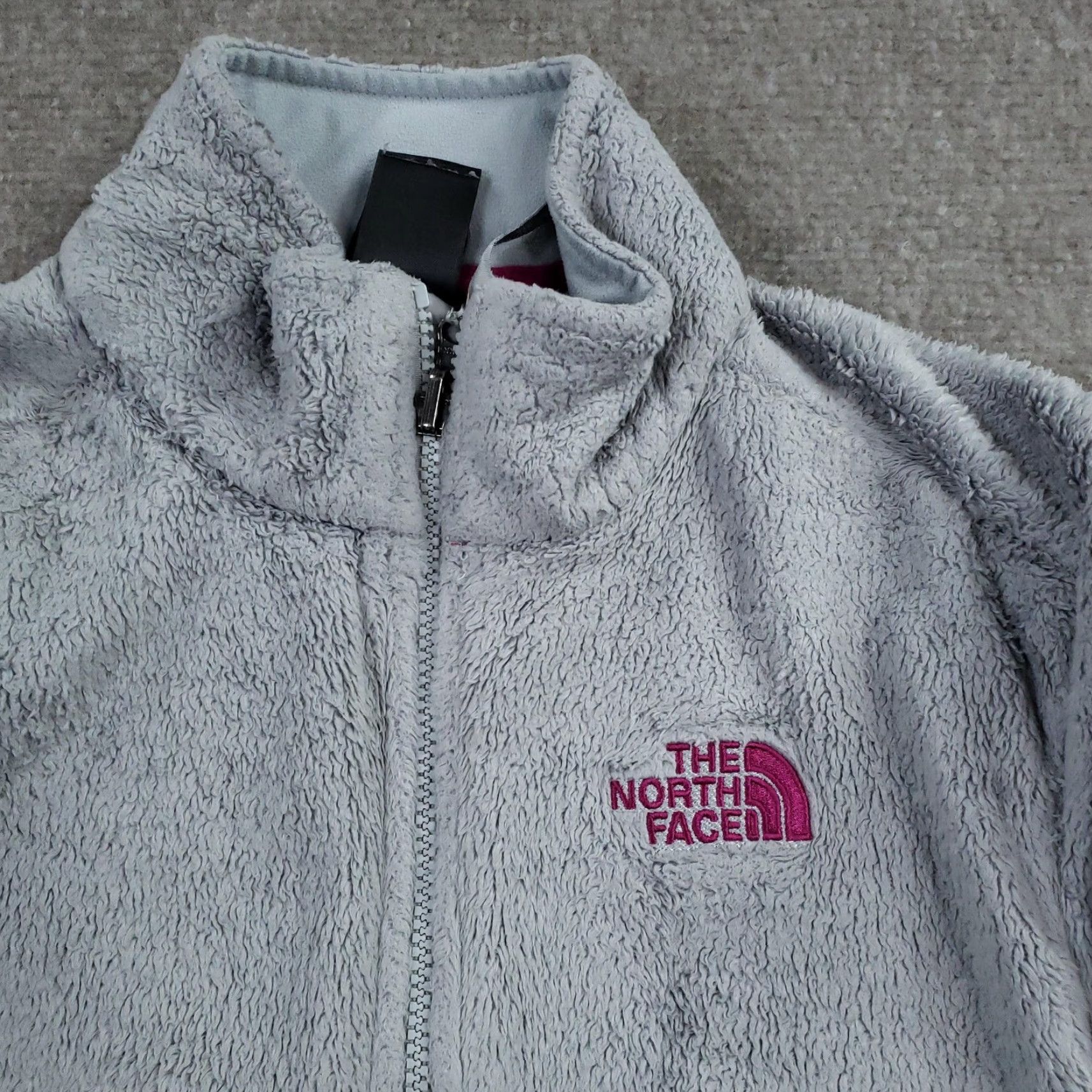 The North Face The North Face Jacket Womens M Gray Fleece Full Zip Pockets Z Size M / US 6-8 / IT 42-44 - 5 Thumbnail