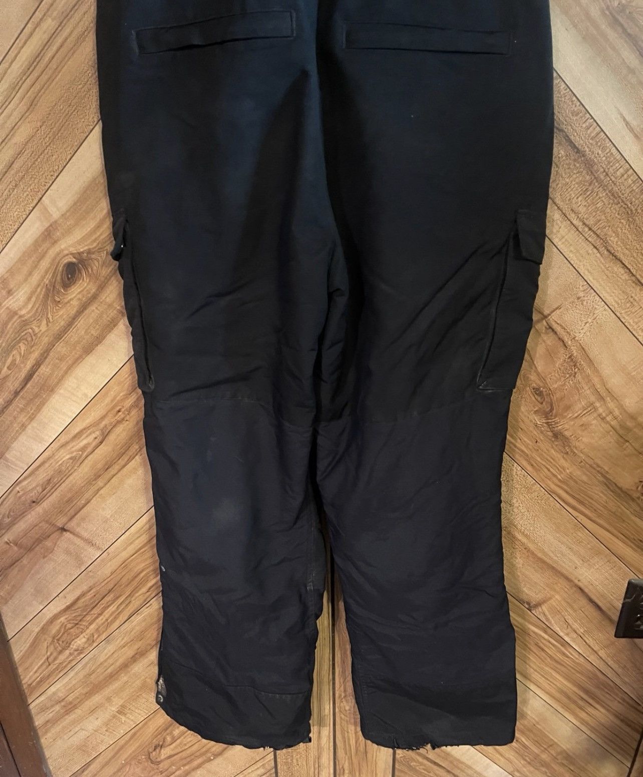 Duluth Trading Company Duluth Trading Co Men’s Size Small Black Open Front Overalls Size US 30 / EU 46 - 6 Thumbnail