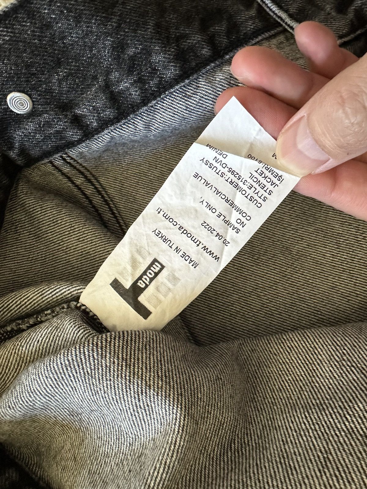 Dries Van Noten × Stussy Stussy Dries Van Noten Denim Jacket SAMPLE Size US M / EU 48-50 / 2 - 3 Thumbnail