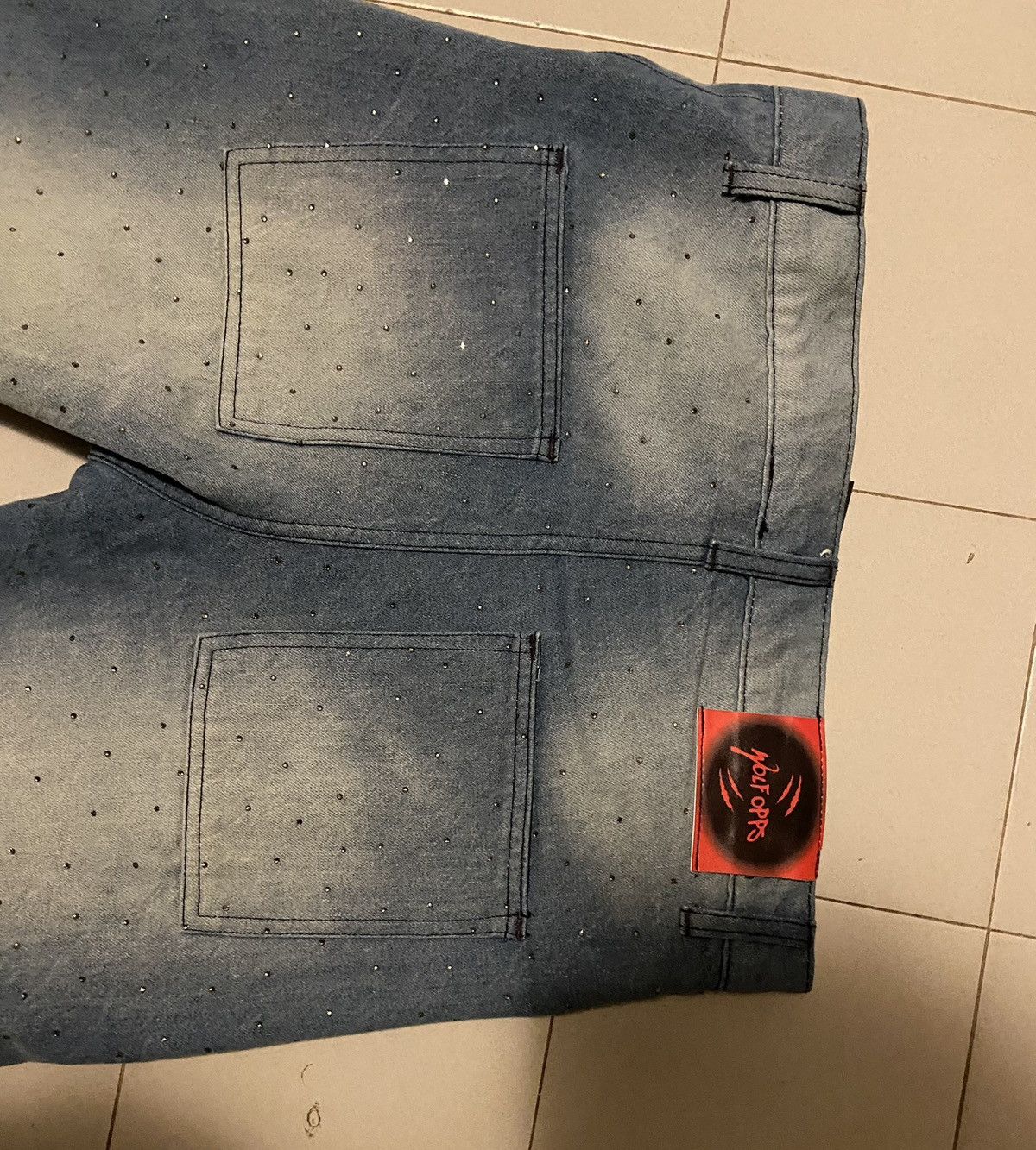 Other Wolfopps denim stacked VVS Size US 30 / EU 46 - 3 Thumbnail