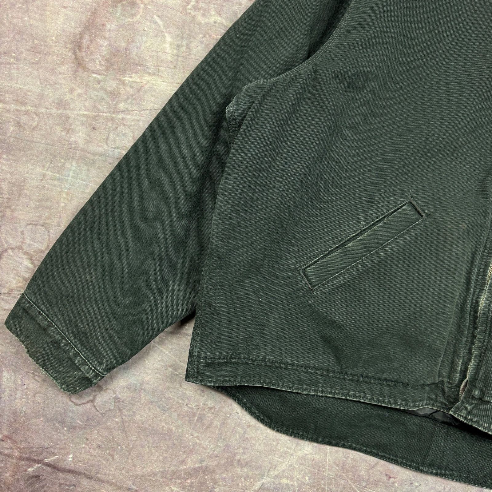 Carhartt × Vintage Early 00s Black Carhartt Hooded Detroit Work Jacket XL 2334 Size US XL / EU 56 / 4 - 3 Thumbnail