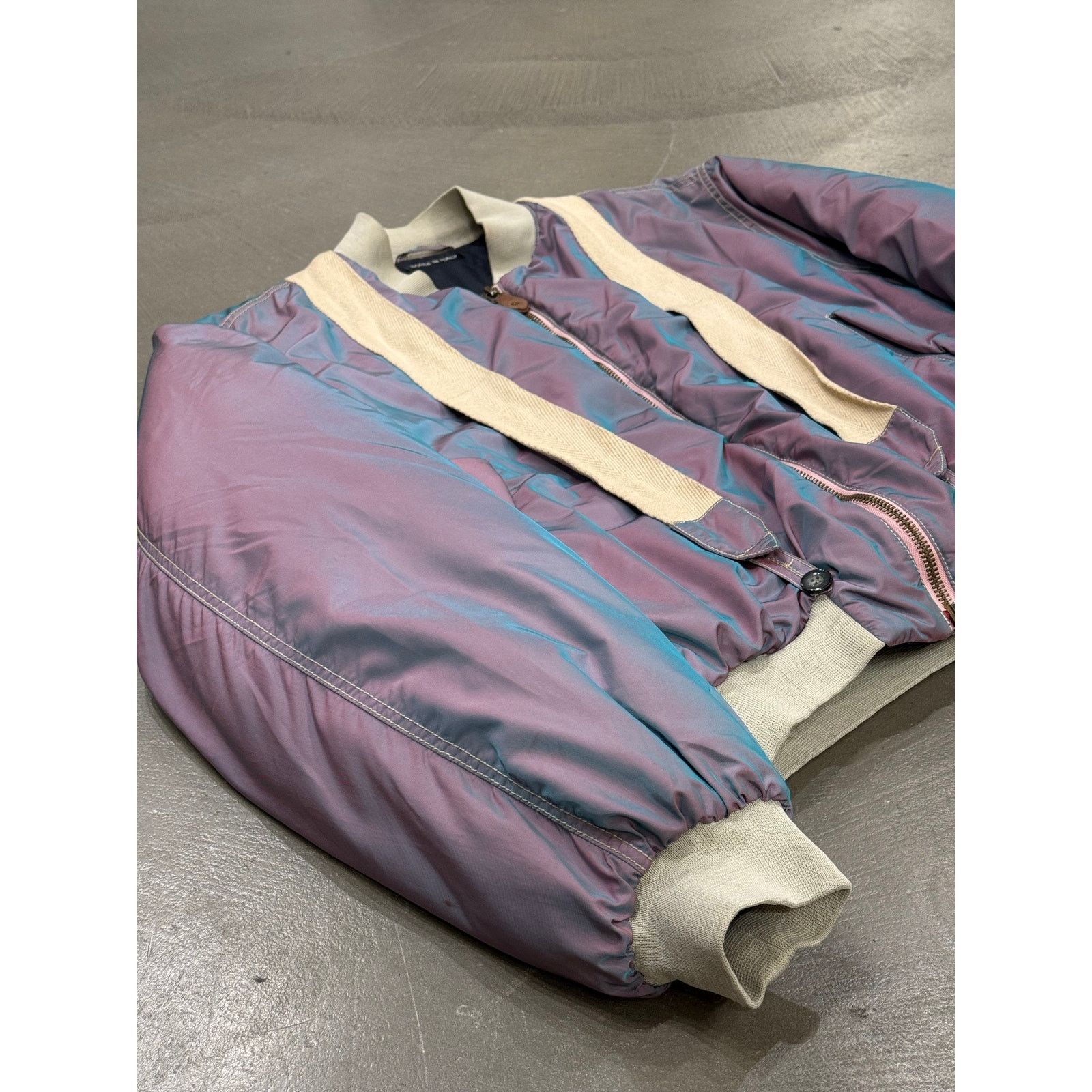 Giorgio Armani A/W1993 Emporio Armani iridescent oversized bomber jacket Size US M / EU 48-50 / 2 - 5 Thumbnail