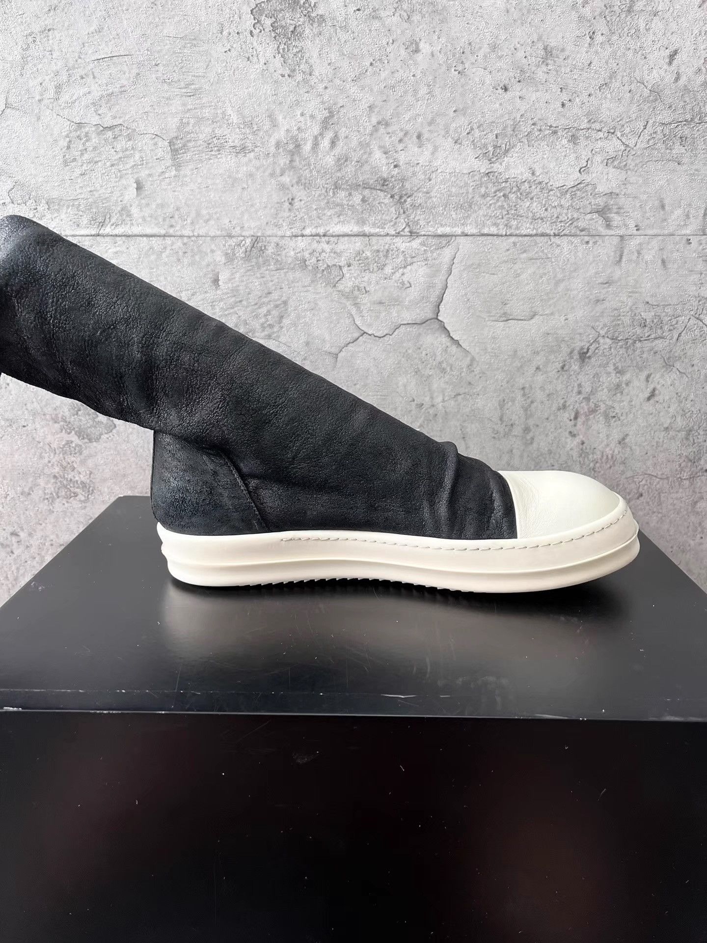 Rick Owens Rick Owens Men's Tall Boots K34 Size US 8.5 / EU 41-42 - 6 Thumbnail