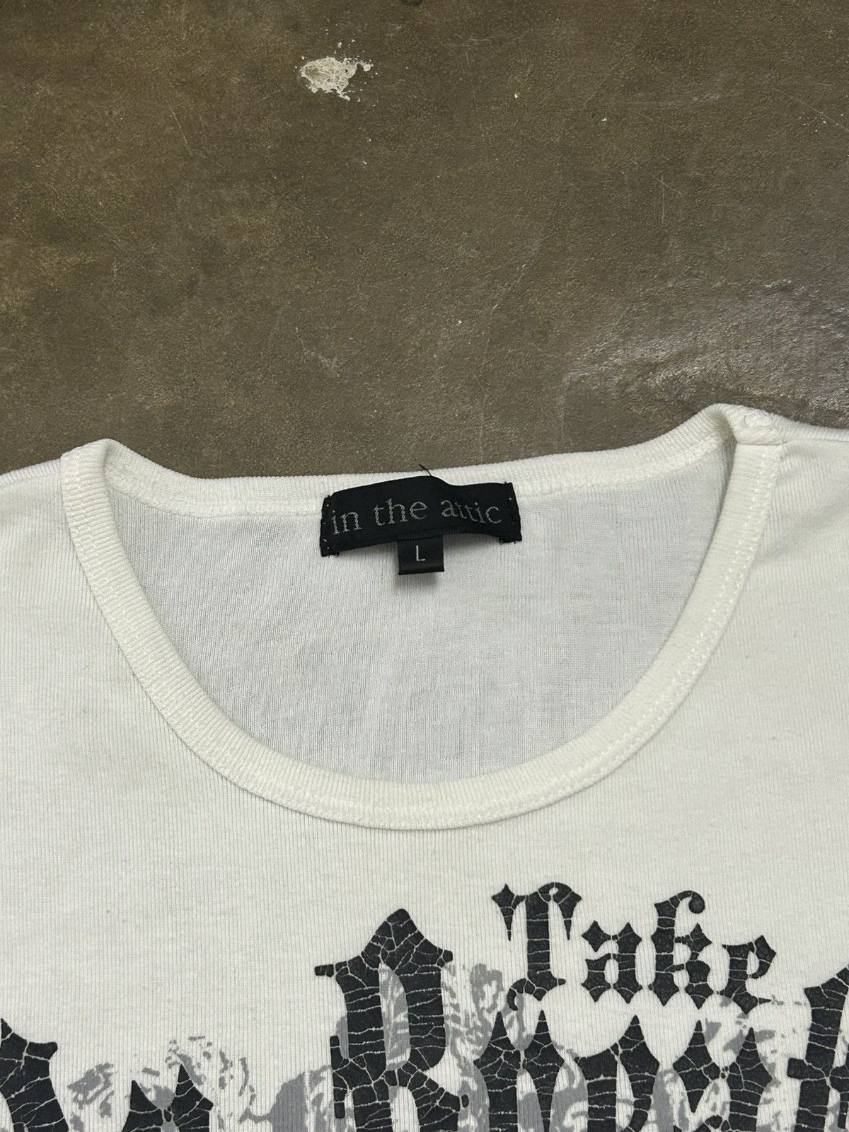 If Six Was Nine In the Attic Japan Tee Quotes Take me Breath Away Attitudes Size US S / EU 44-46 / 1 - 4 Thumbnail