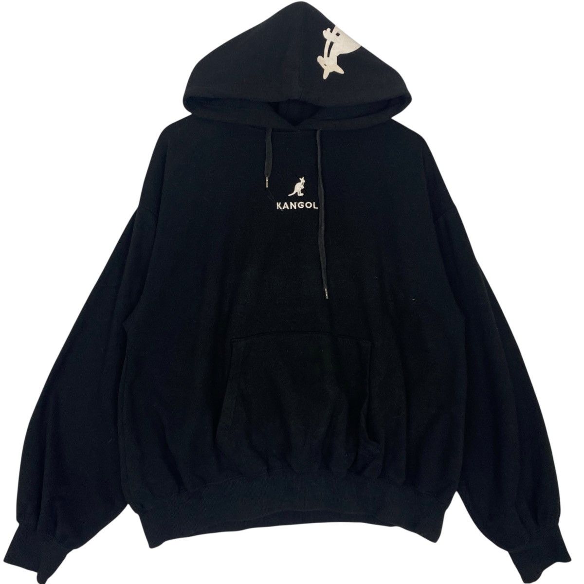 Other Vintage Kangol Sport Big Printed Logo Hoodie Black Size L Size US L / EU 52-54 / 3 - 1 Thumbnail