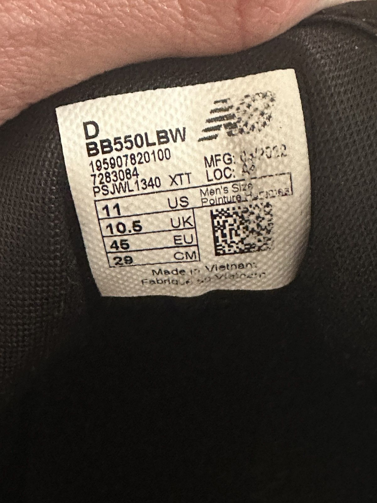 New Balance New Balance 550 Panda Size 11 Size US 11 / EU 44 - 8 Thumbnail