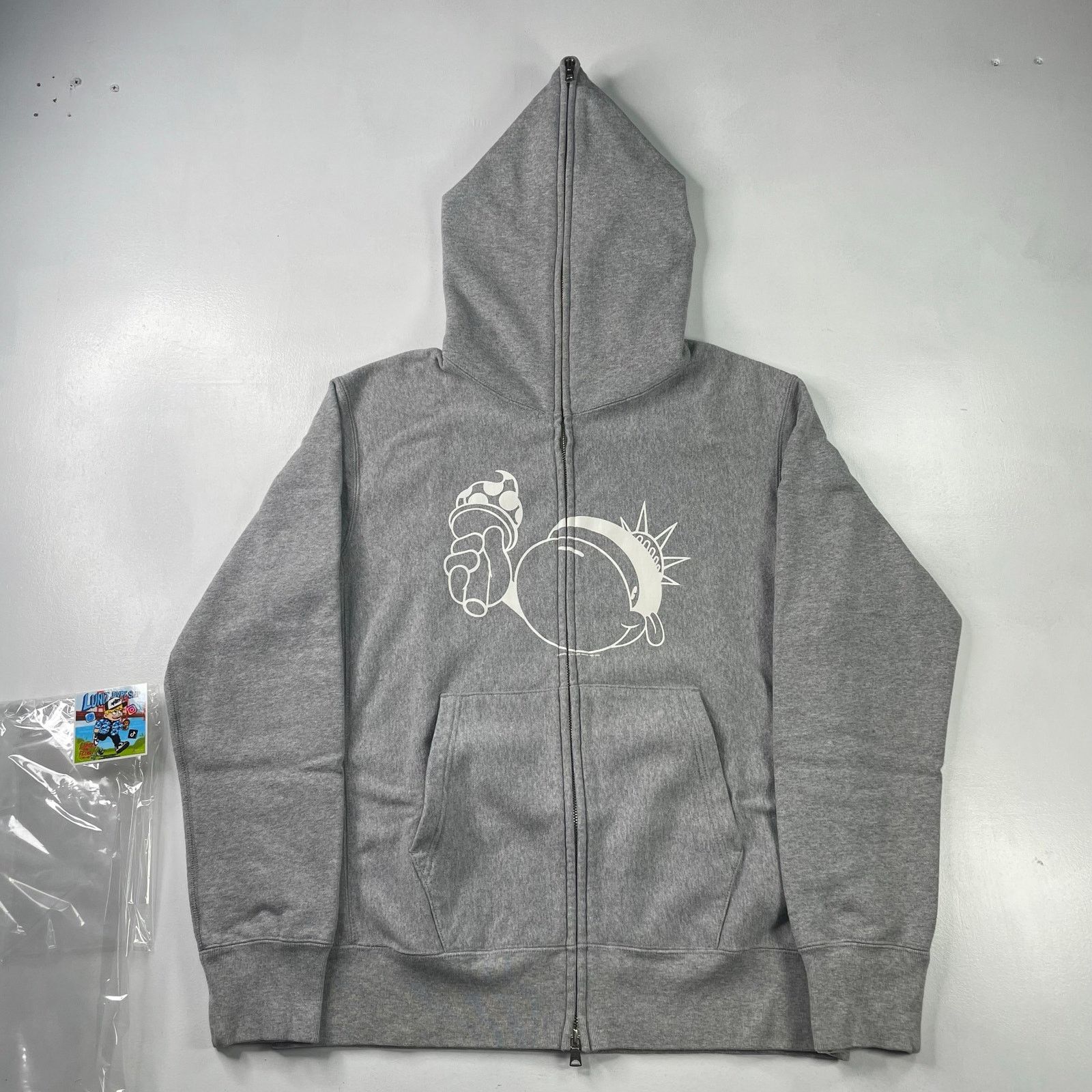 BAPE NYC 2008 Exclusive Baby Milo Fullzip Hoodie Size S