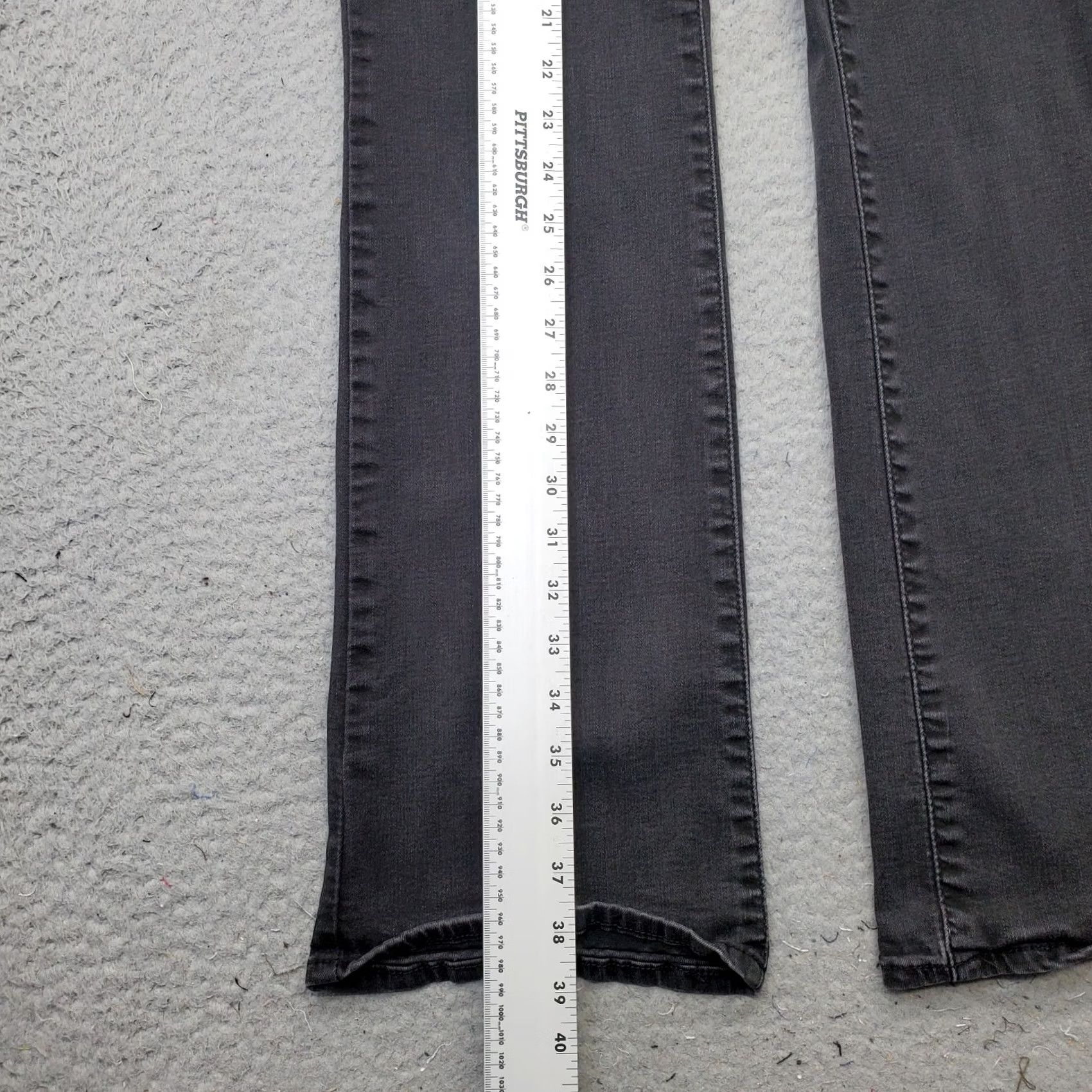 Levi's Levi's Womens Jeans Bootcut 5-Pocket Black Denim Size 30 Size 30" / US 8 / IT 44 - 3 Thumbnail