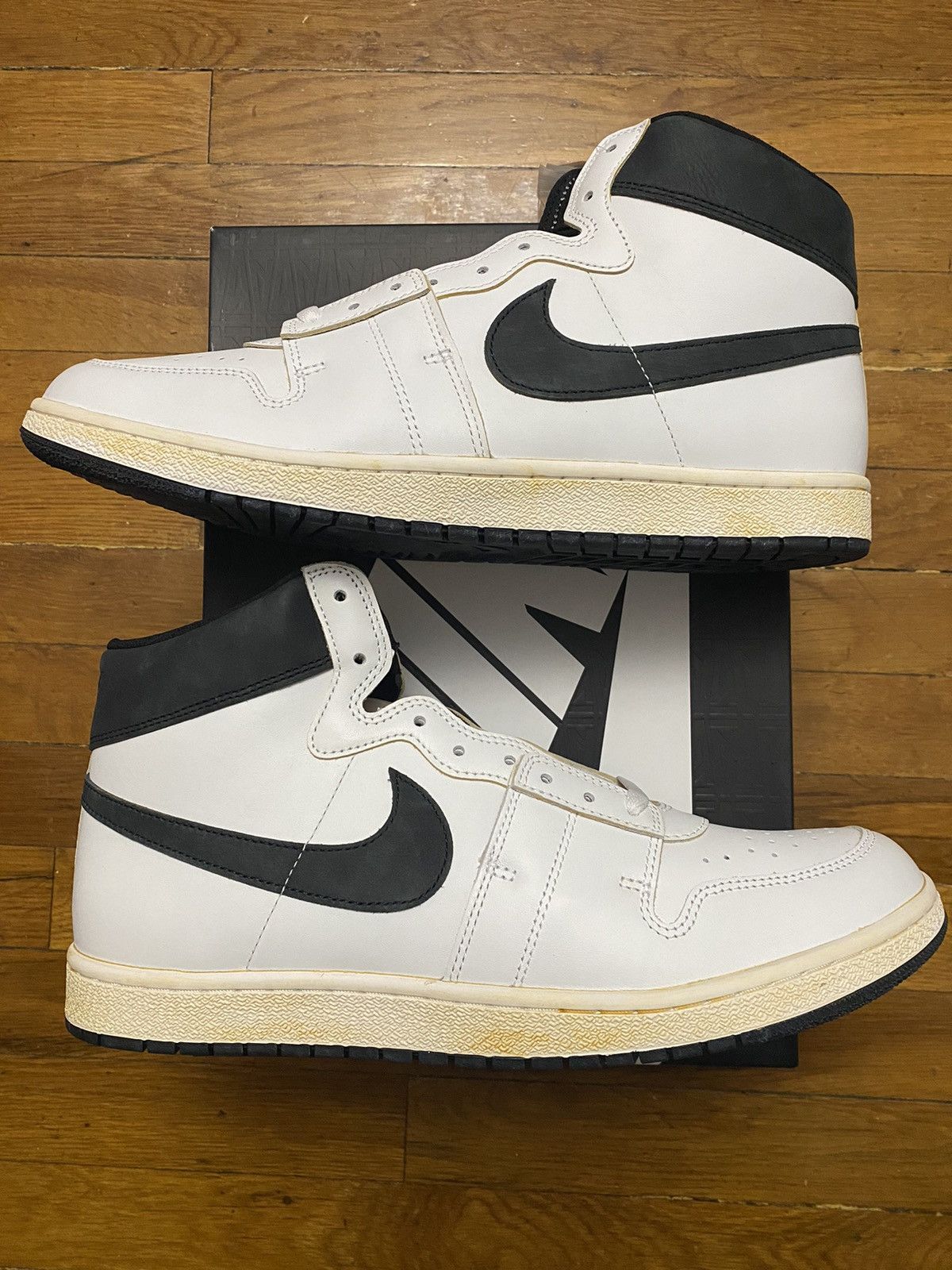 A Ma Maniere × Jordan Brand × Nike Size 14 - Jordan Air Ship x A Ma Maniere Black Oreo Men's Size US 14 / EU 47 - 2 Thumbnail