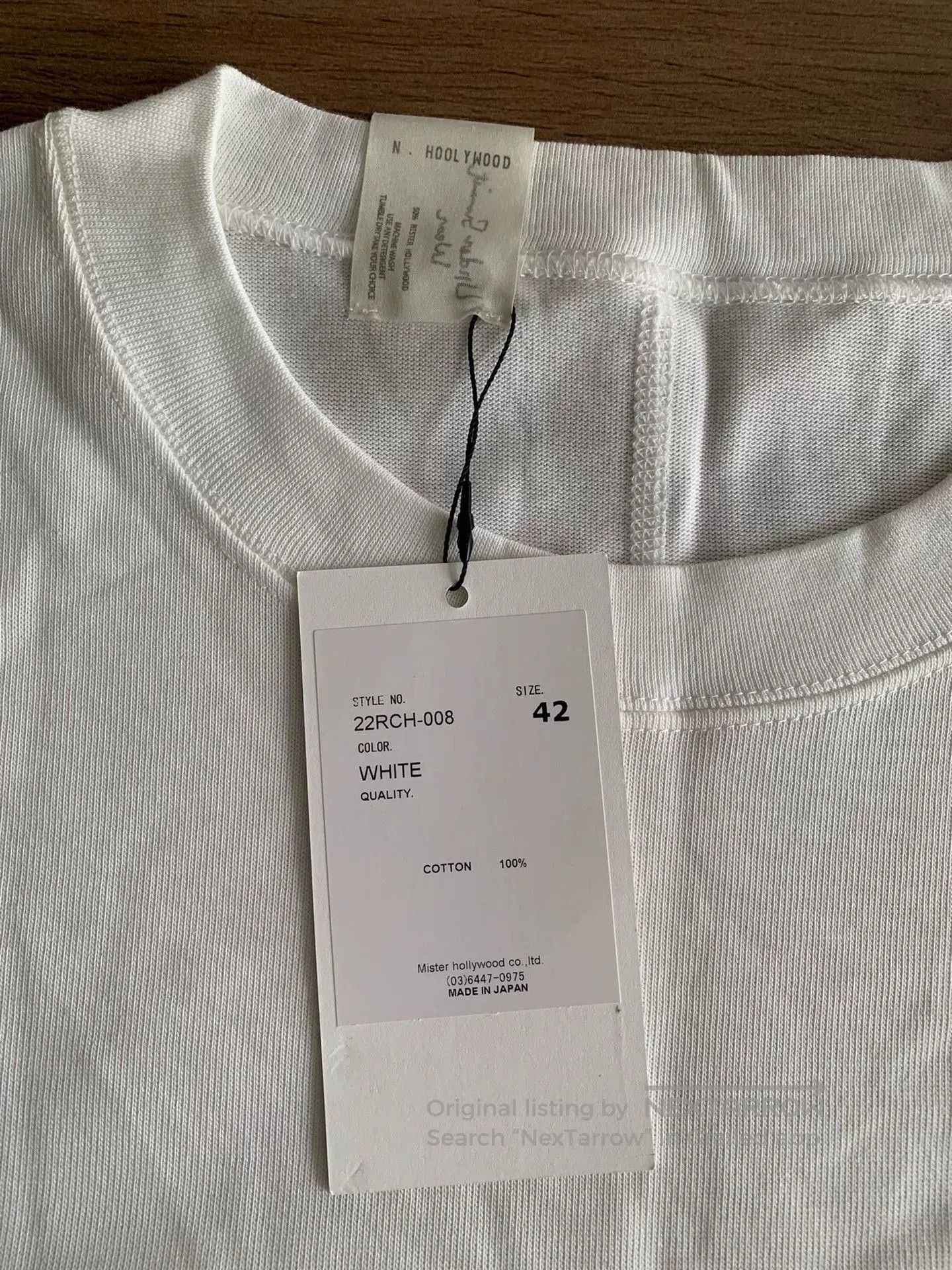 N.Hoolywood n.hoolywood crew neck short sleeve t. Size US L / EU 52-54 / 3 - 3 Thumbnail