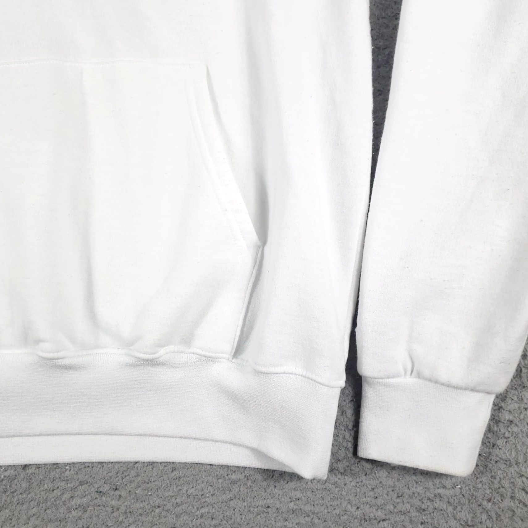 Champion Champion Hoodie Mens Medium White Pullover Casual Sweatshirt Fleece Size US M / EU 48-50 / 2 - 5 Thumbnail