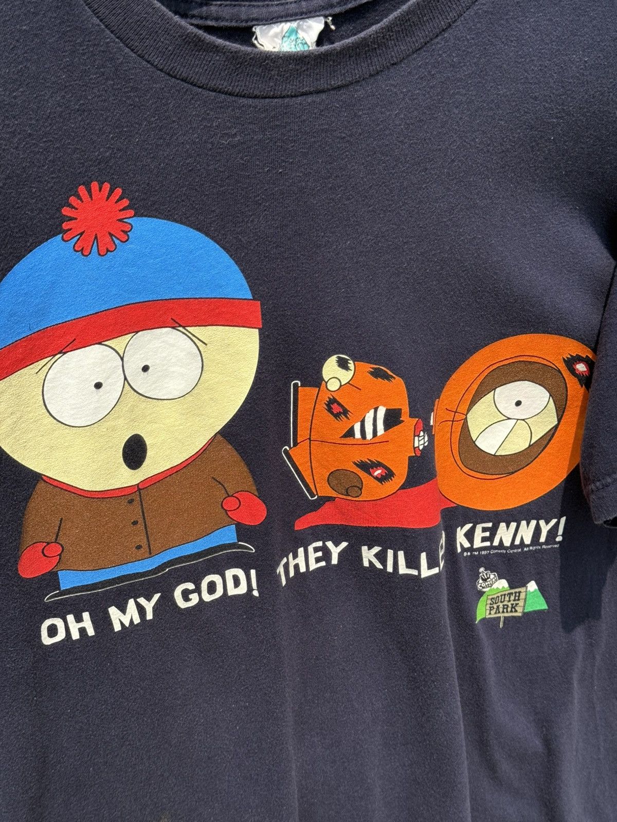 Vintage 💥Vintage South Park Oh my god they killed kenny 1997 T-shirt Size US L / EU 52-54 / 3 - 3 Thumbnail