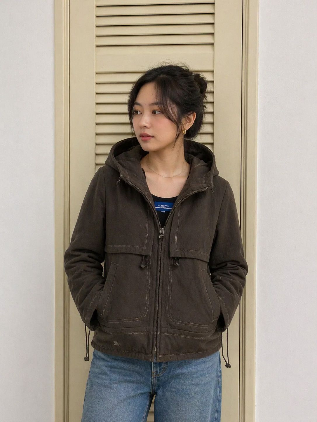 Burberry Winter Burberry Wool Hoodie Jacket Size XS / US 0-2 / IT 36-38 - 1 Thumbnail