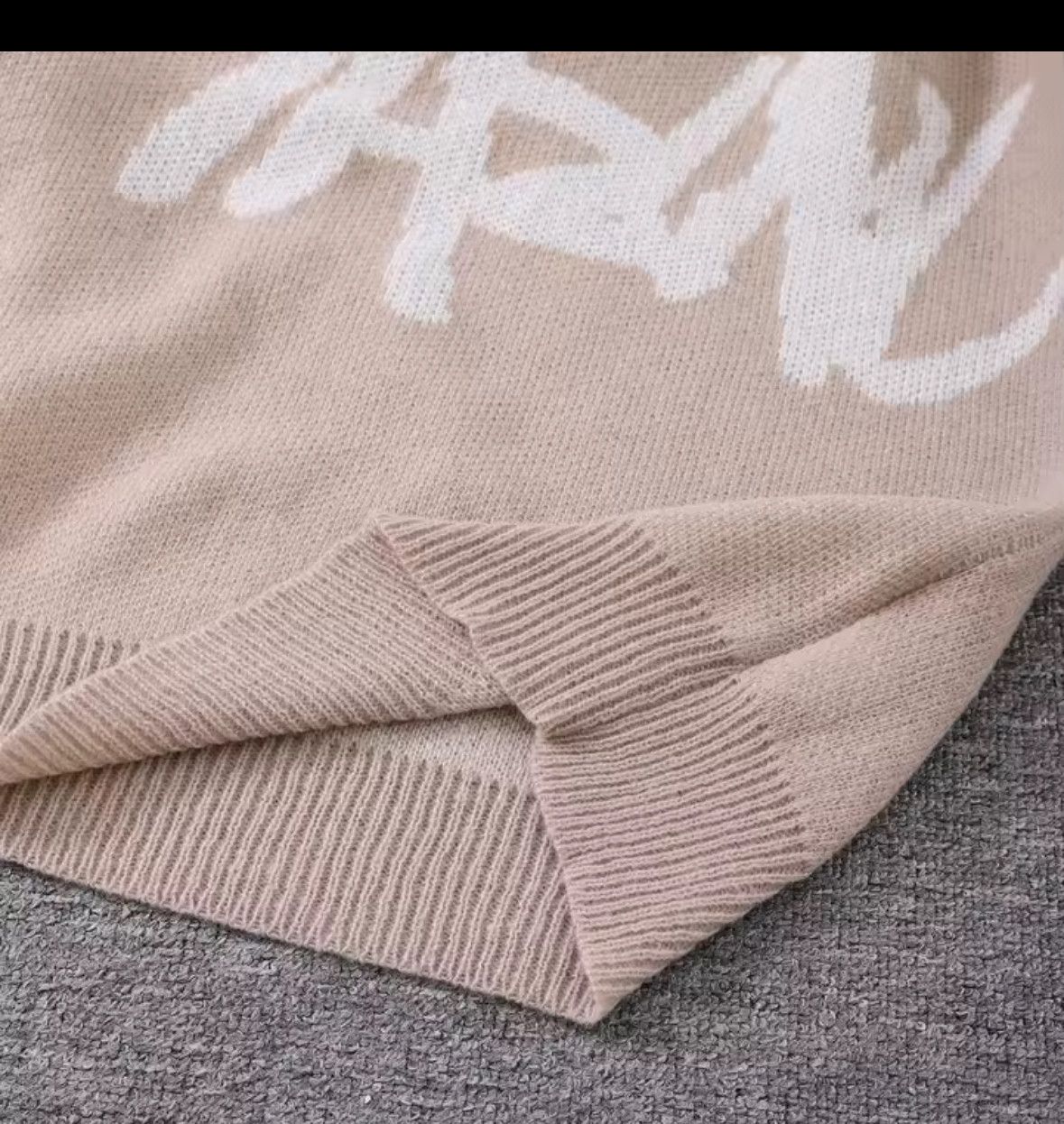 Other Streetwear Graffiti Pink Sweater Jacquard Knitwear Size US XXL / EU 58 / 5 - 4 Thumbnail