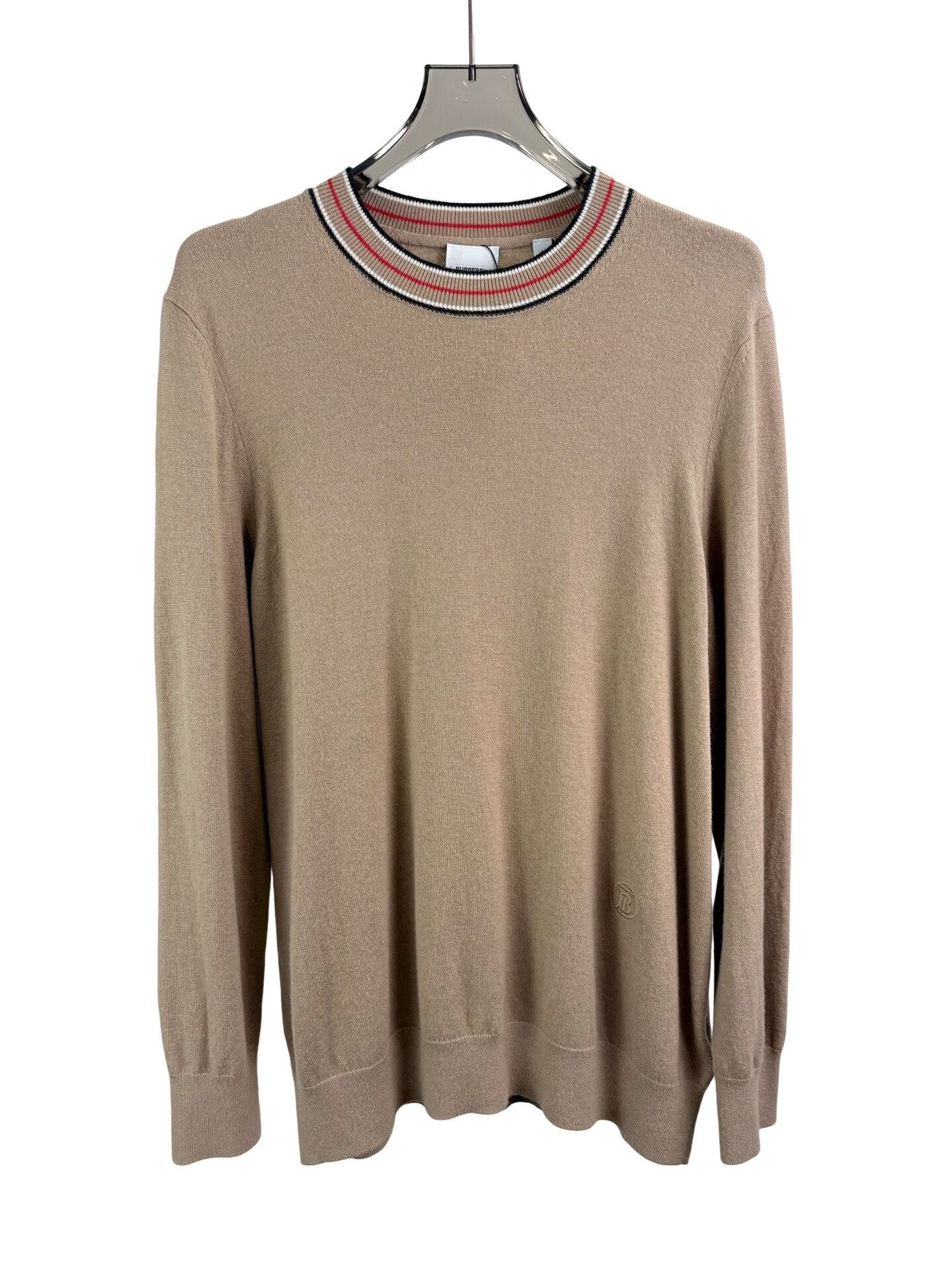 Burberry Burberry Cashmere Crewneck Sweater XL Size US XL / EU 56 / 4 - 1 Thumbnail