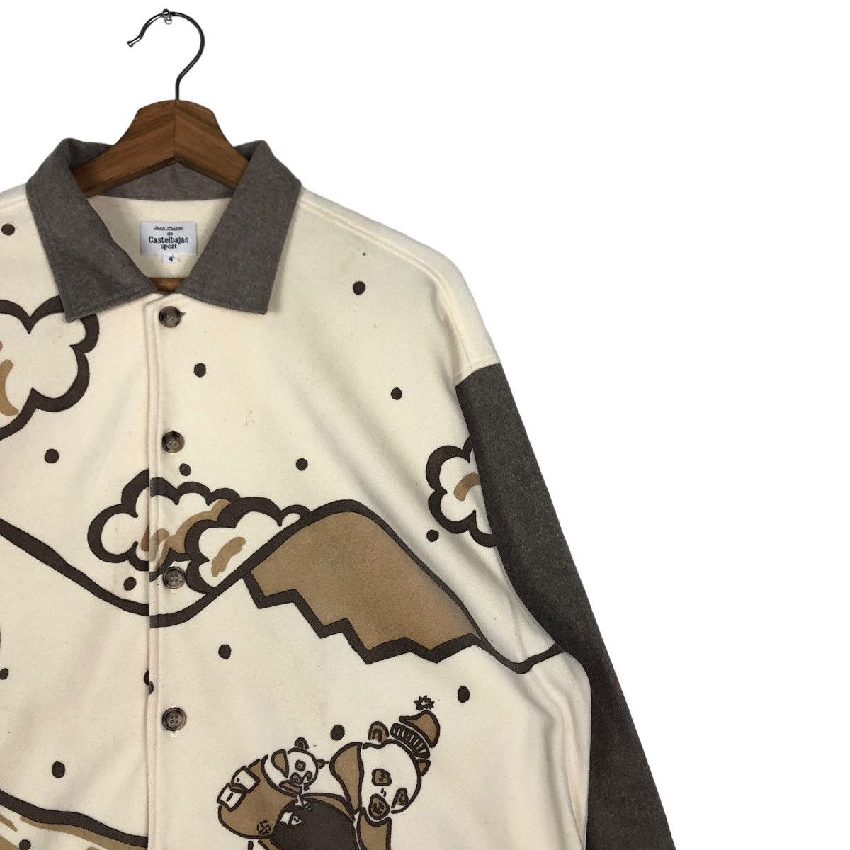 Vintage 🔥Vintage Jean Charles de Castelbajac Sport Big Logo Shirt Size US M / EU 48-50 / 2 - 7 Thumbnail