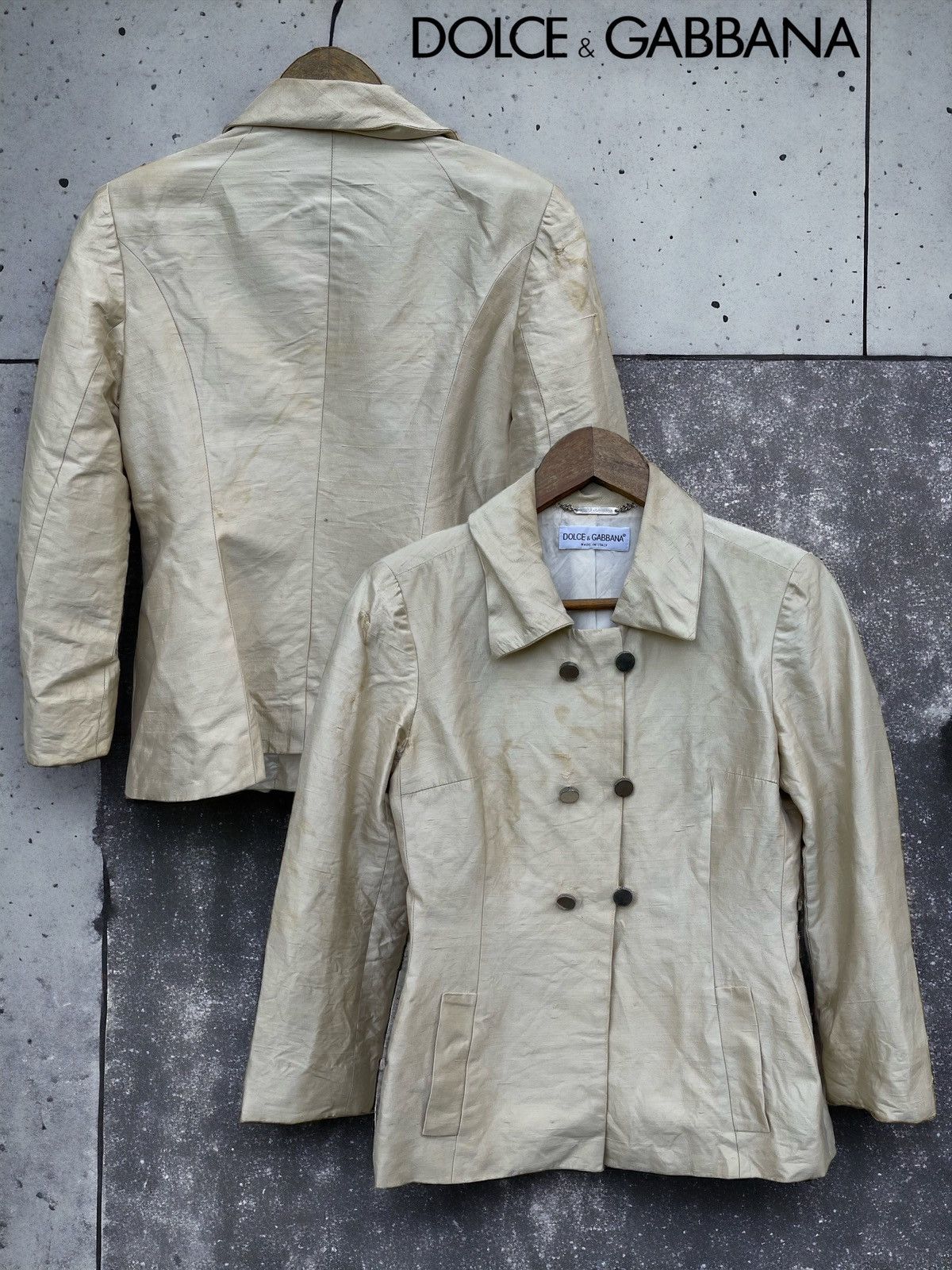 Dolce & Gabbana 🔥 DOLCE & GABBANA DOUBLE BREASTED JACKET FOR WOMENS Size S / US 4 / IT 40 - 1 Thumbnail