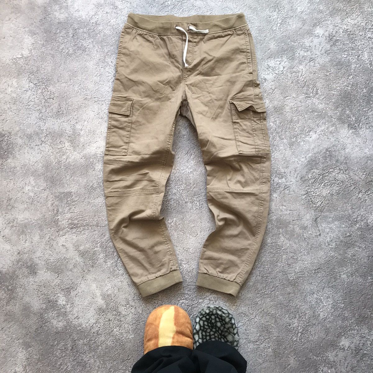 Vintage Vintage 90s Baggy Cargo Pants Distressed Workwear Streetwear Size US 33 - 2 Thumbnail
