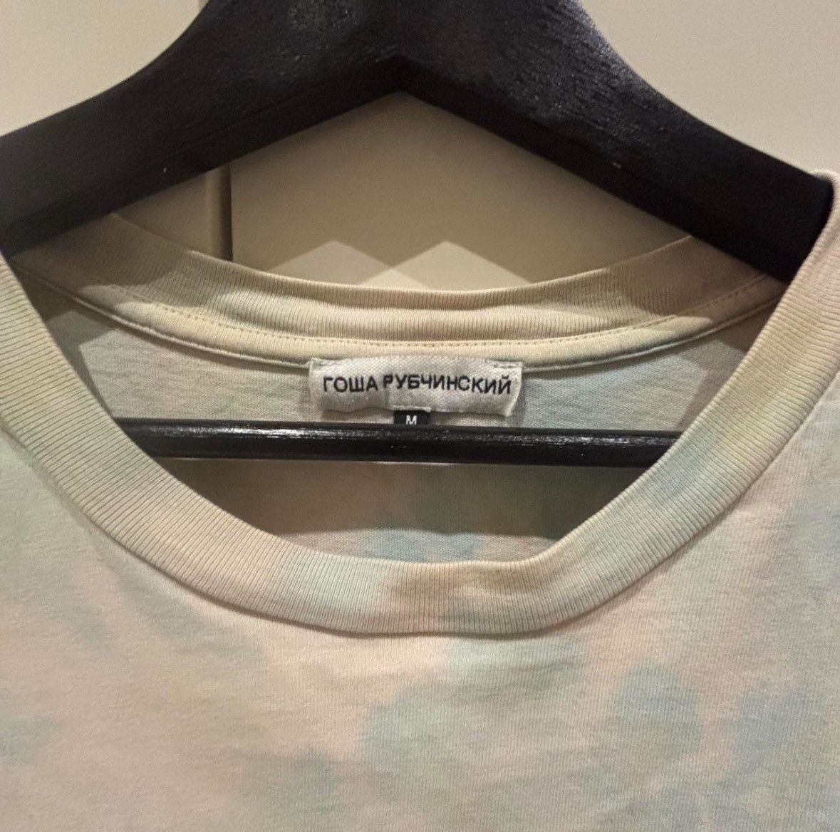 Gosha Rubchinskiy Gosha Rubchinskiy Soccer Alien Tie Dye Shirt Size US XL / EU 56 / 4 - 2 Thumbnail