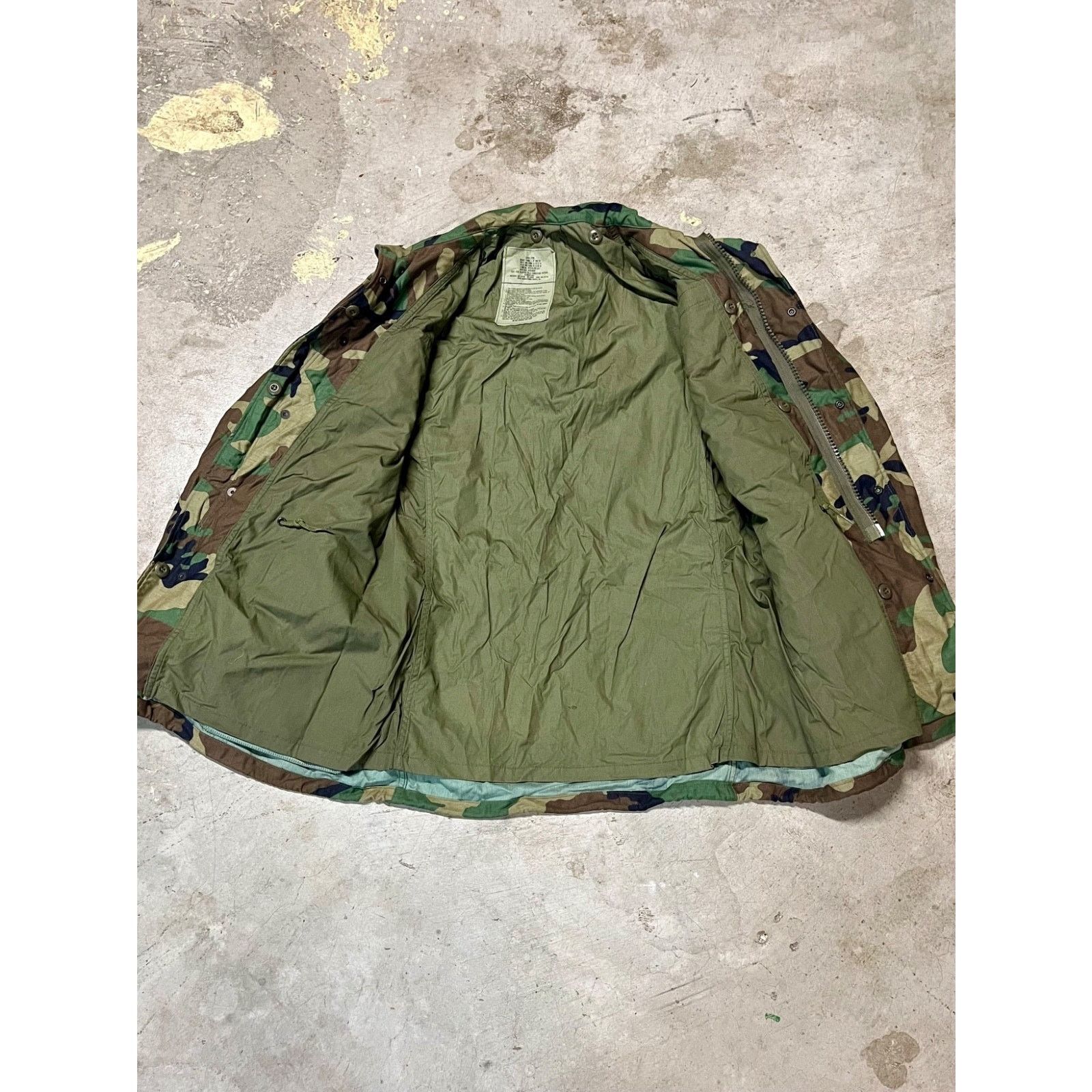 Other USGI US Army M-65 Woodland Field Jacket Cold Weather Small Size US S / EU 44-46 / 1 - 4 Thumbnail