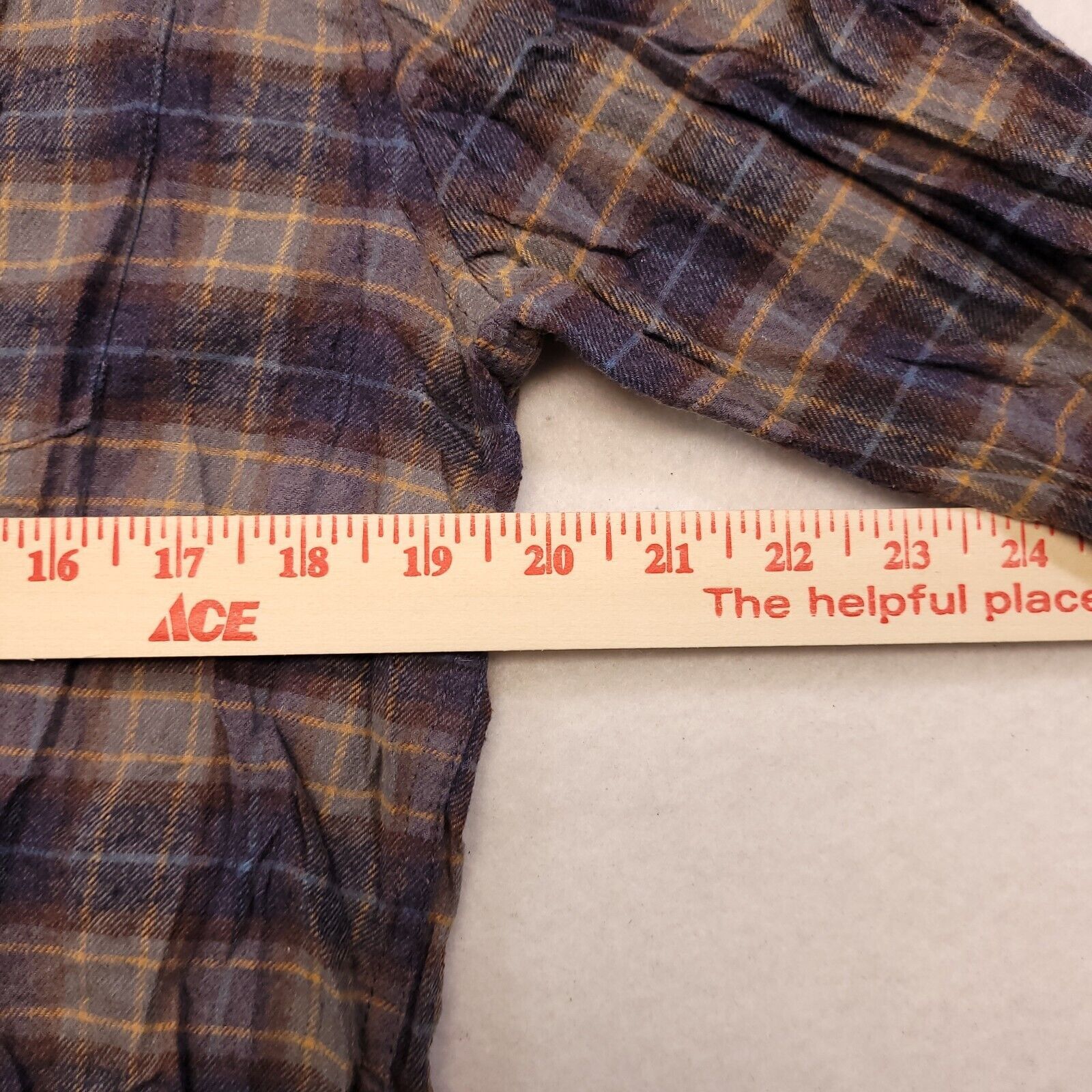 Weatherproof Weatherproof Tartan Flannel Shirt Mens Size L Blue Yellow Size US L / EU 52-54 / 3 - 10 Thumbnail