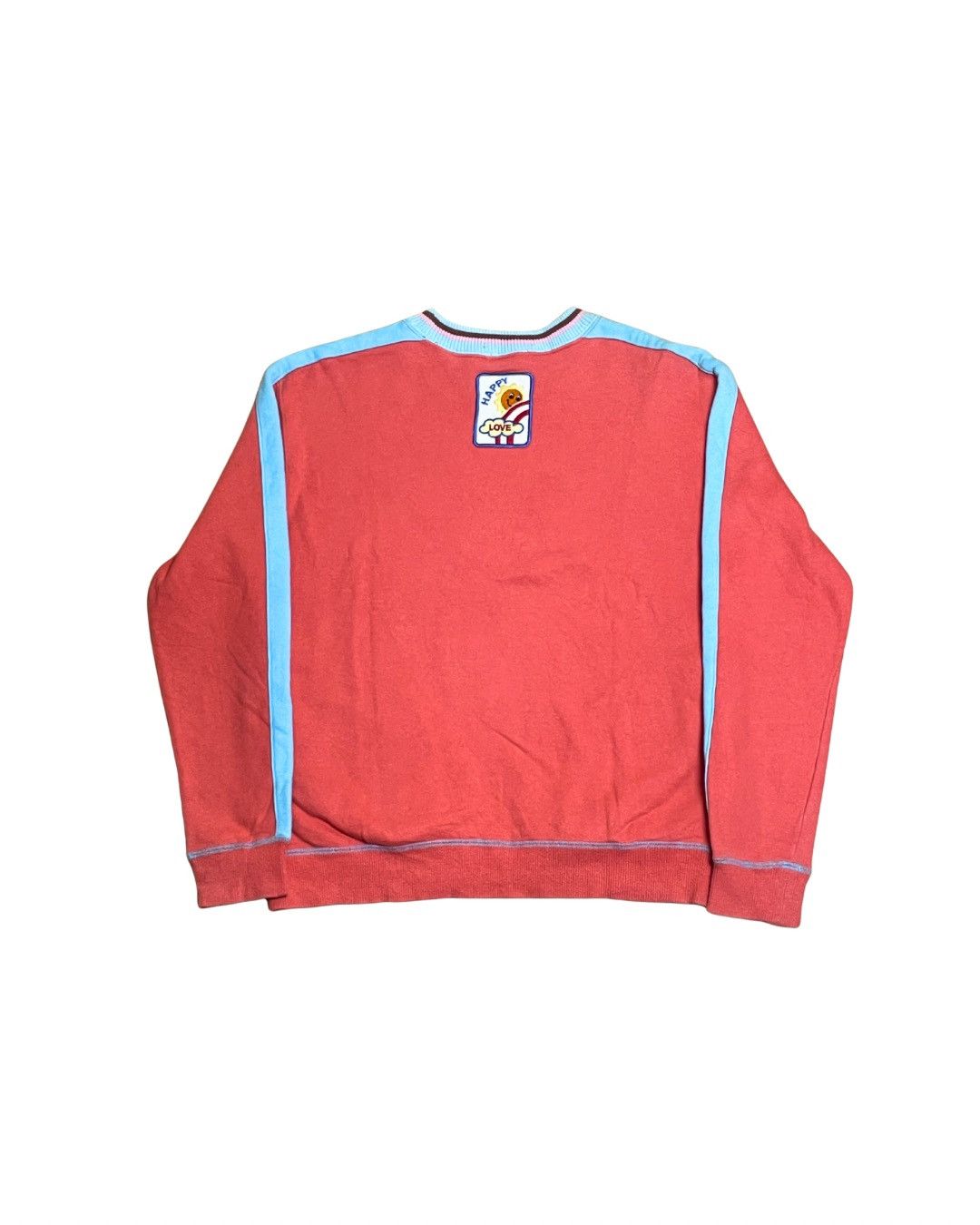 Angel Blue Angel Blue Y2K Multi Patch Graphic Sweater – Red Size M / US 6-8 / IT 42-44 - 3 Thumbnail