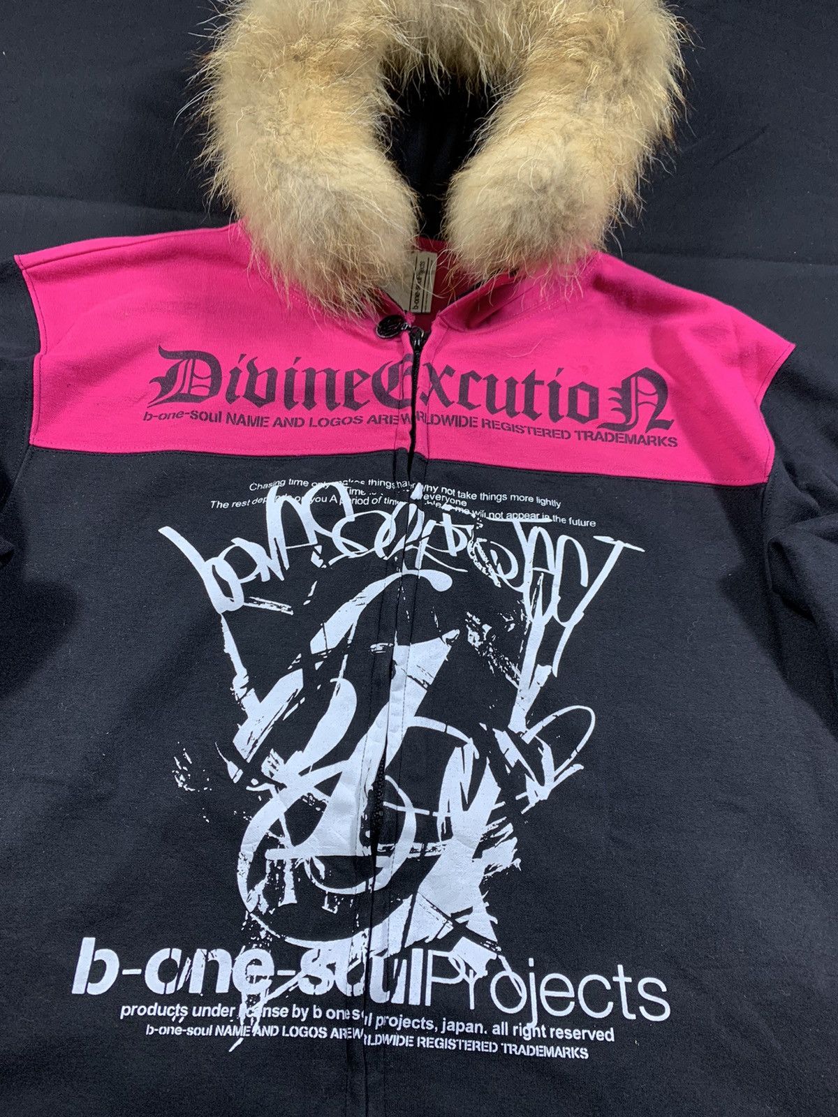 20471120 b-one-soulprojects Fur hoodie zip style Ifsixwasnine lgb Size US XL / EU 56 / 4 - 4 Thumbnail