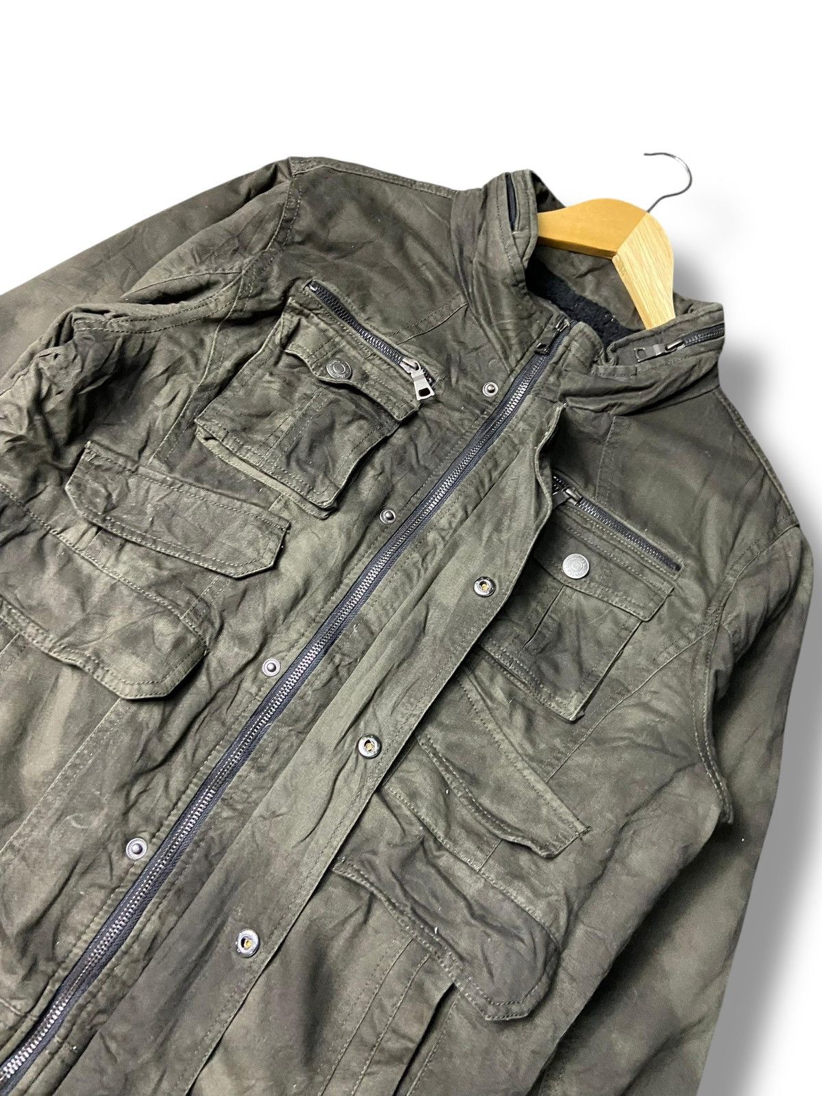 In The Attic Vintage In the Attic Retropunk Multi Tactical Jacket (167) Size US L / EU 52-54 / 3 - 6 Thumbnail