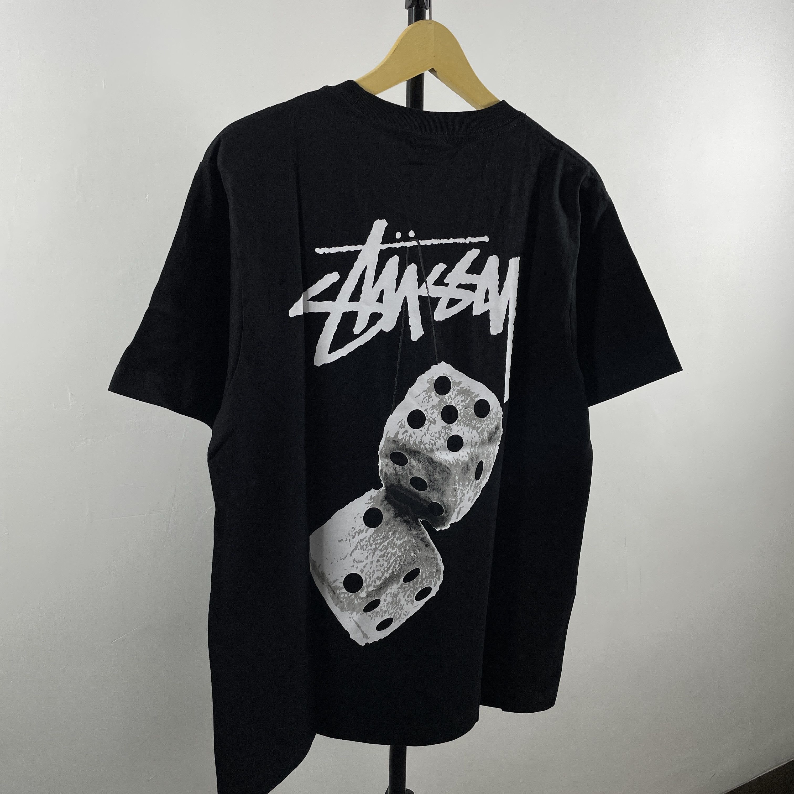 Stussy STUSSY DICE TSHIRT BLACK Size US L / EU 52-54 / 3 - 2 Thumbnail