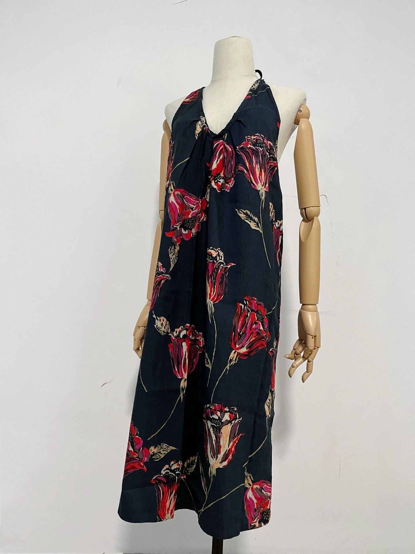 Dries Van Noten DRIES VAN NOTEN Floral backless dress - -DMC Size US S / EU 44-46 / 1 - 1 Thumbnail