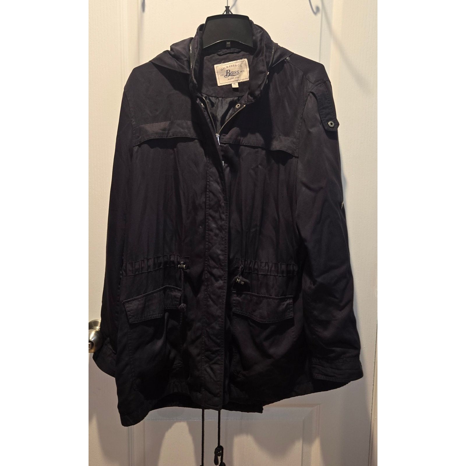 G.H. Bass & Co. G.H. Bass lightweight long jacket Navy Blue sz XL Size XL / US 12-14 / IT 48-50 - 1 Thumbnail
