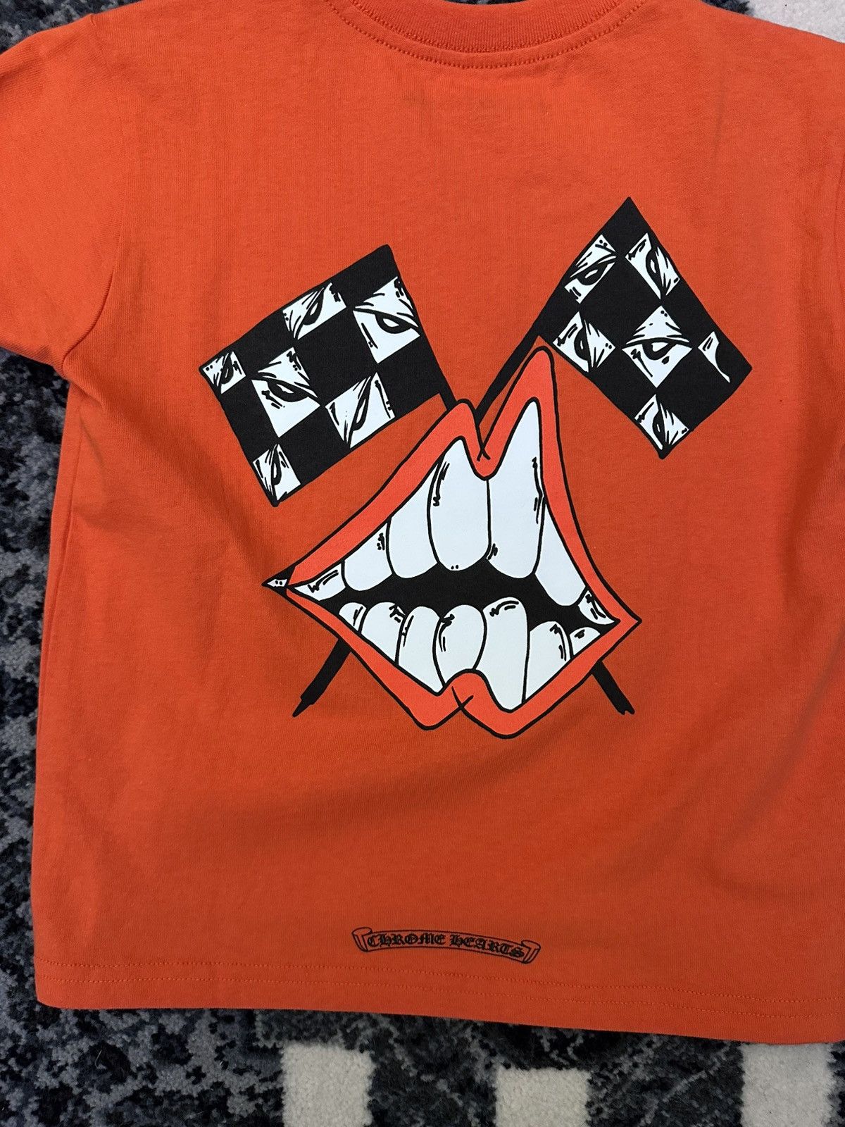 Chrome Hearts Chrome Hearts Matty Boy Chomper Flames Short Sleeve Kids Tee Size US XXS / EU 40 - 7 Thumbnail