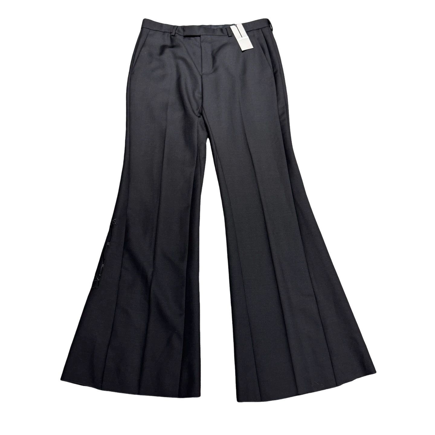 Dior Dior Wool Mohair Embroidered Trousers Size 52 Size US 36 / EU 52 - 1 Thumbnail