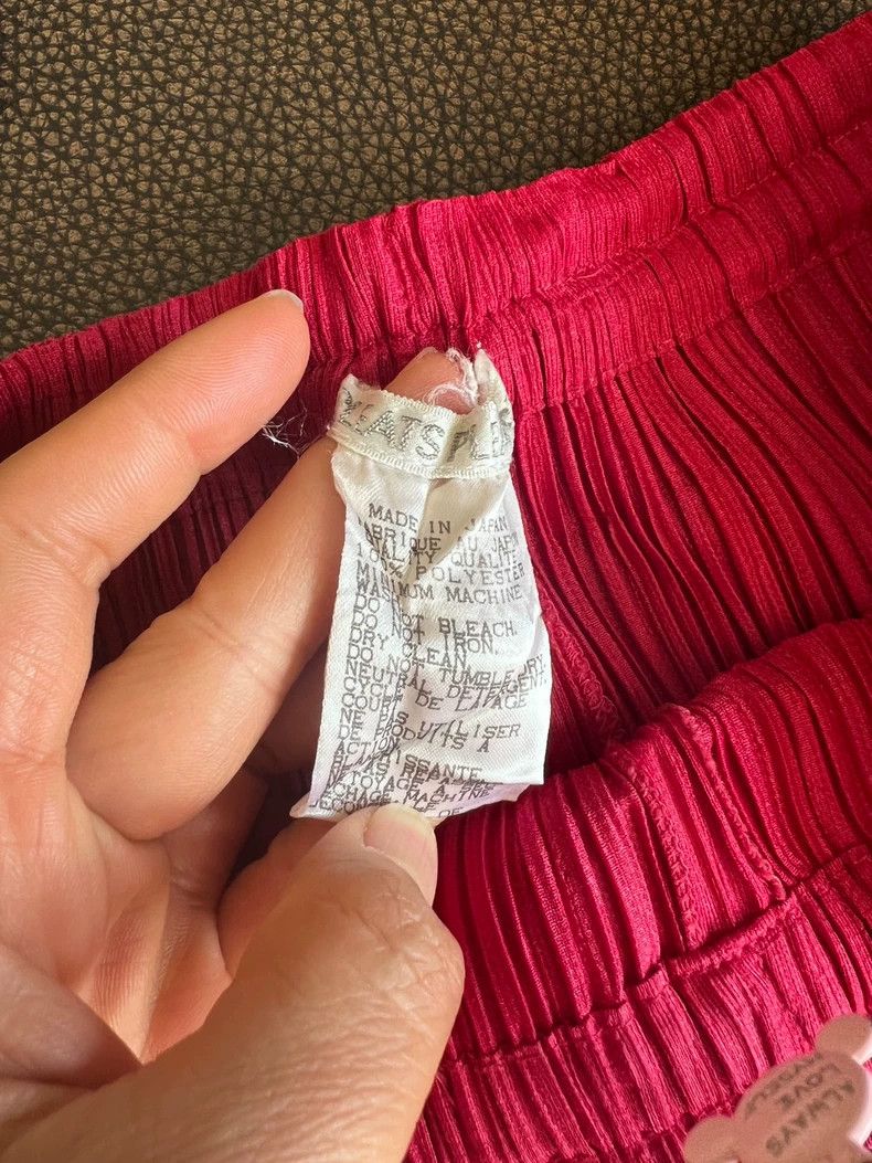 Issey Miyake issey miyake size:1 Rose red straight-leg pants Size 42" / US 20 - 7 Thumbnail