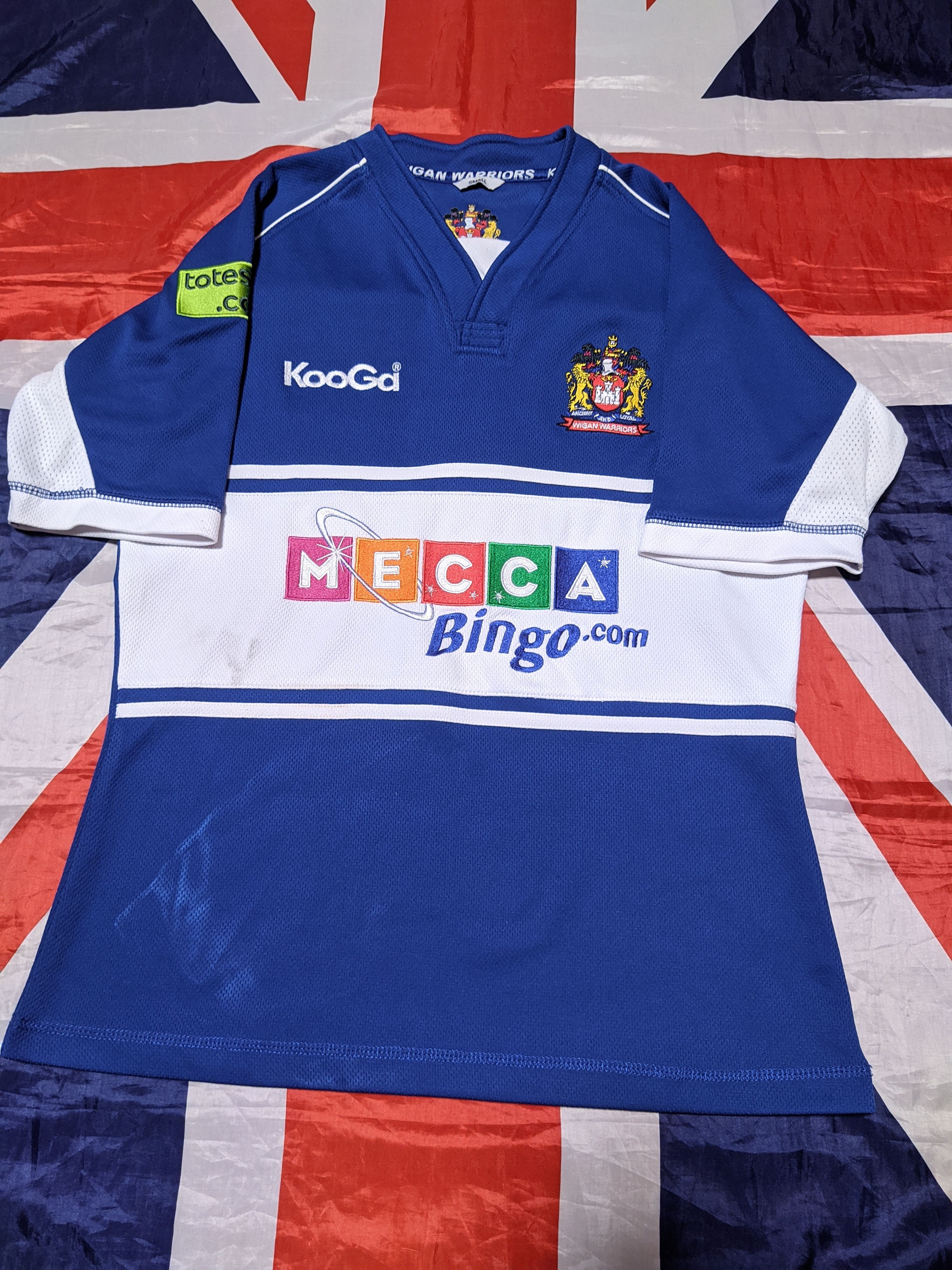 Vintage Wigan Warriors 2009 Rugby Jersey, Size S, Authentic Size US S / EU 44-46 / 1 - 1 Thumbnail