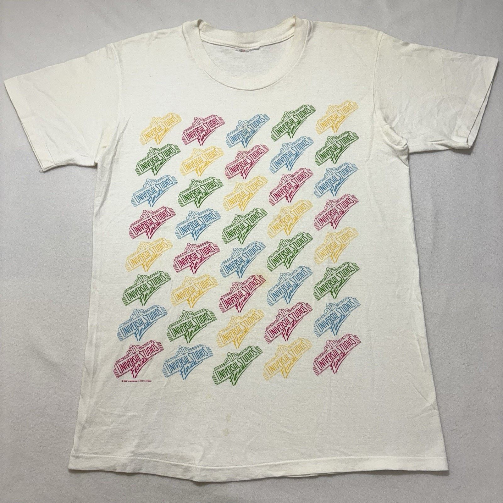 Hanes Vintage 1990 Universal Studios Men’s Small Graphic T Shirt Size US S / EU 44-46 / 1 - 1 Thumbnail